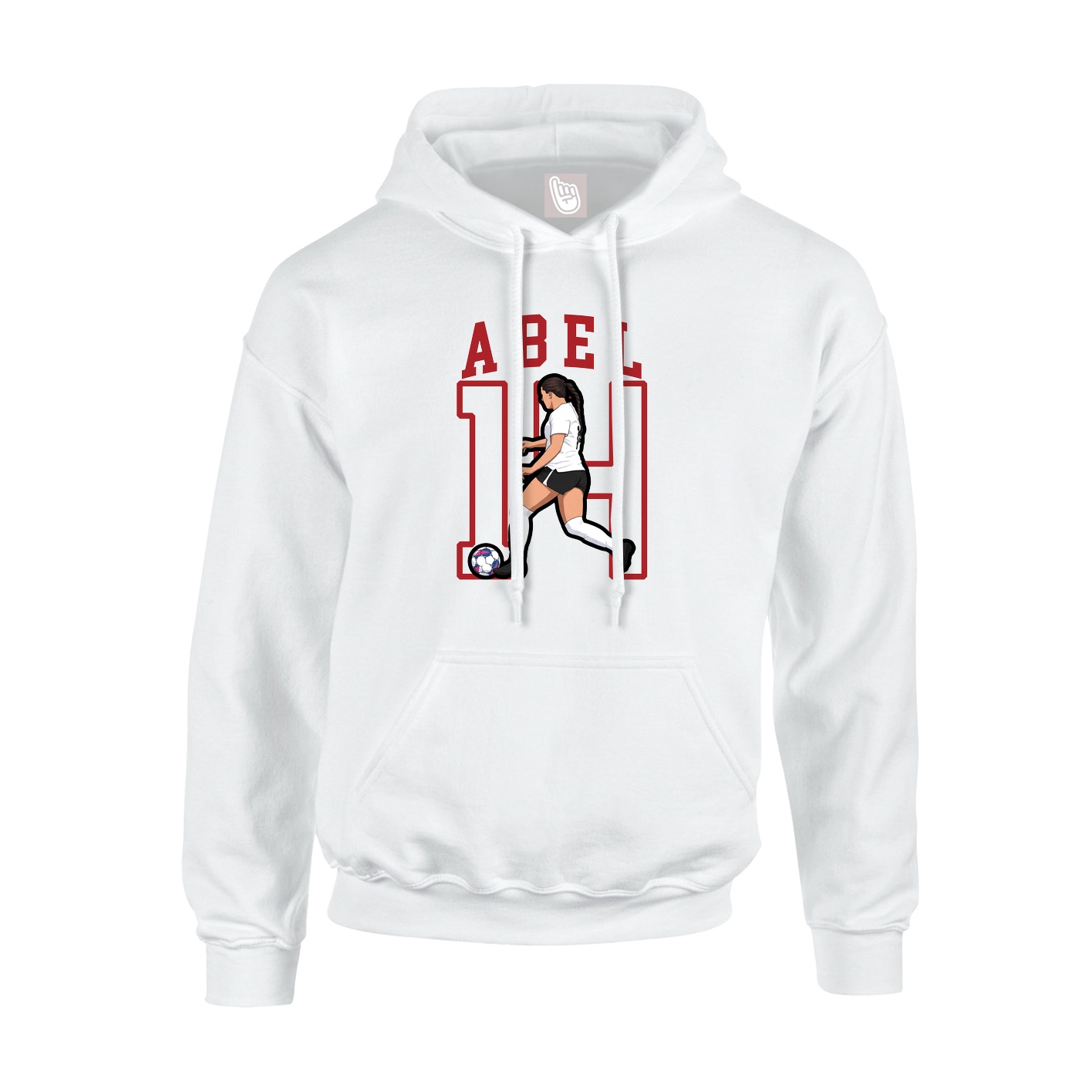 Youth Hoodie — Shirsey in White