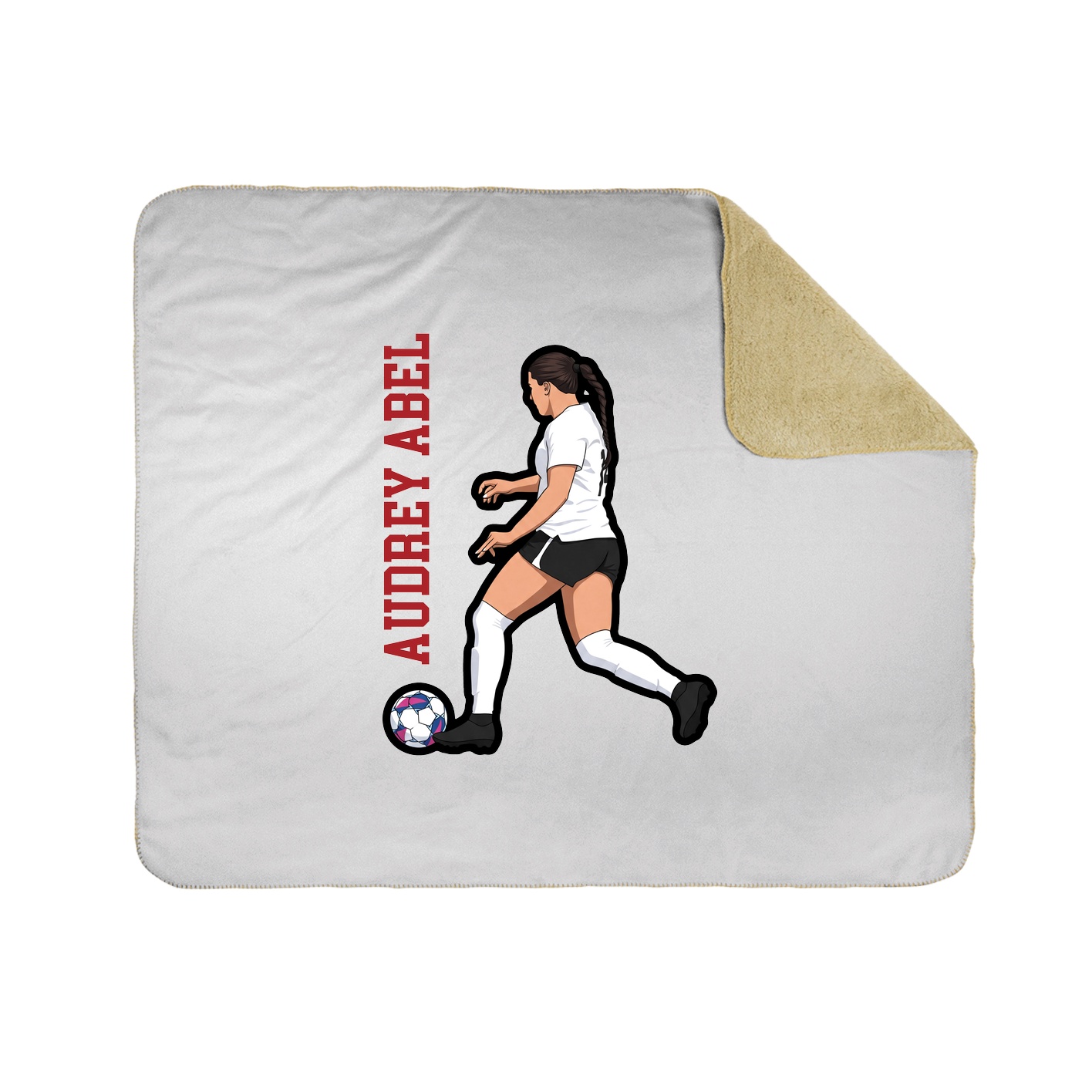 50x60 Sherpa Lined Throw Blanket