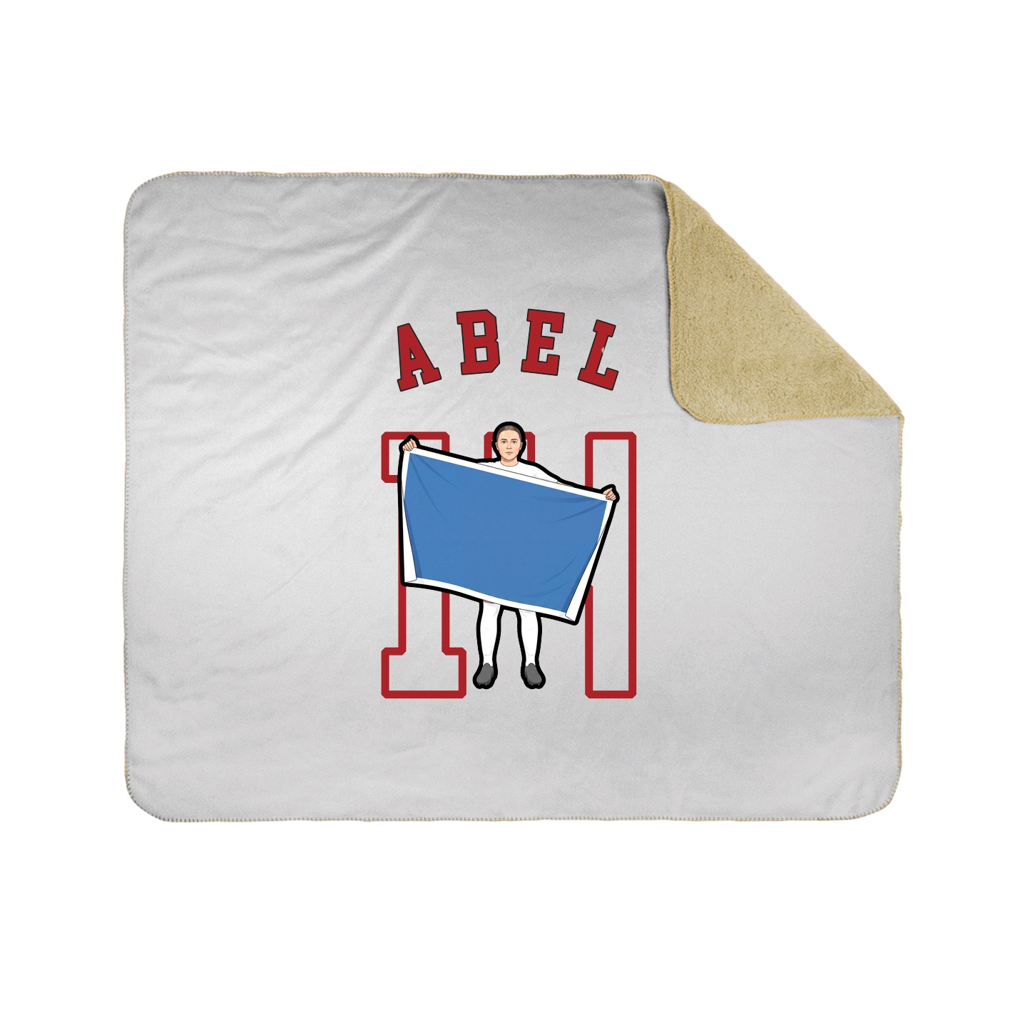 50x60 Sherpa Lined Throw Blanket