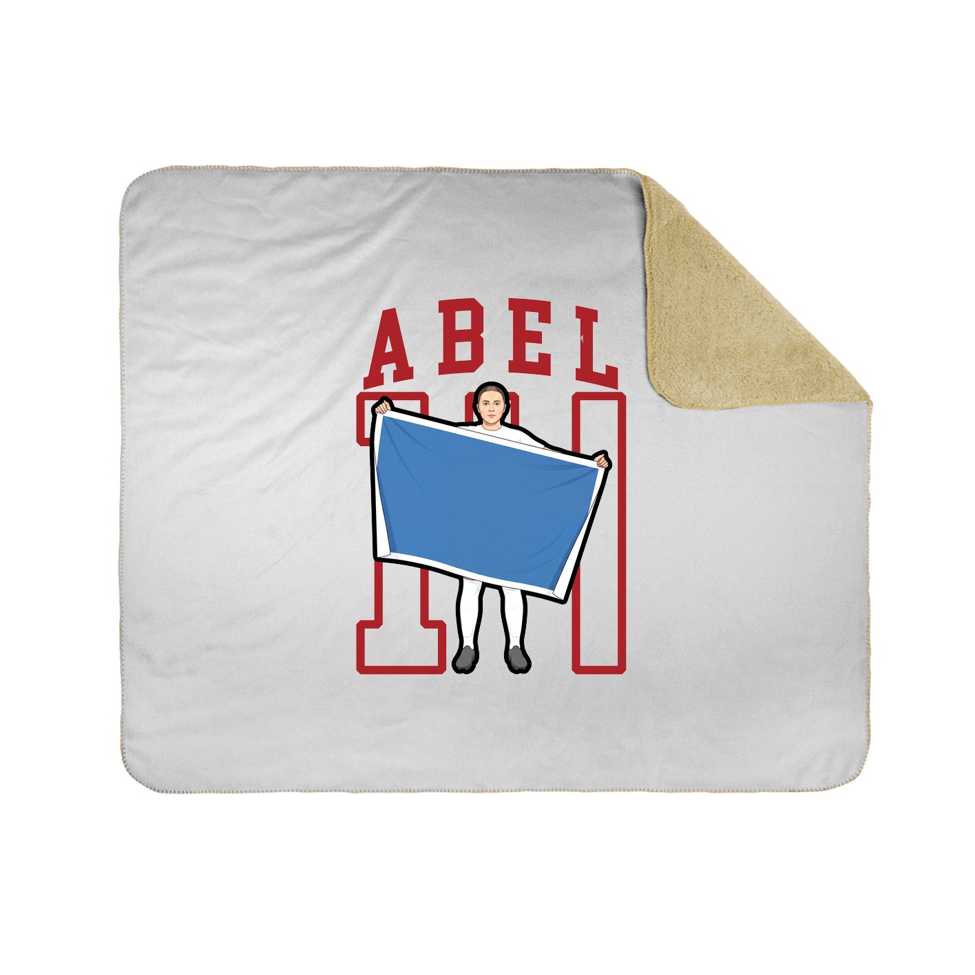 50x60 Sherpa Lined Throw Blanket