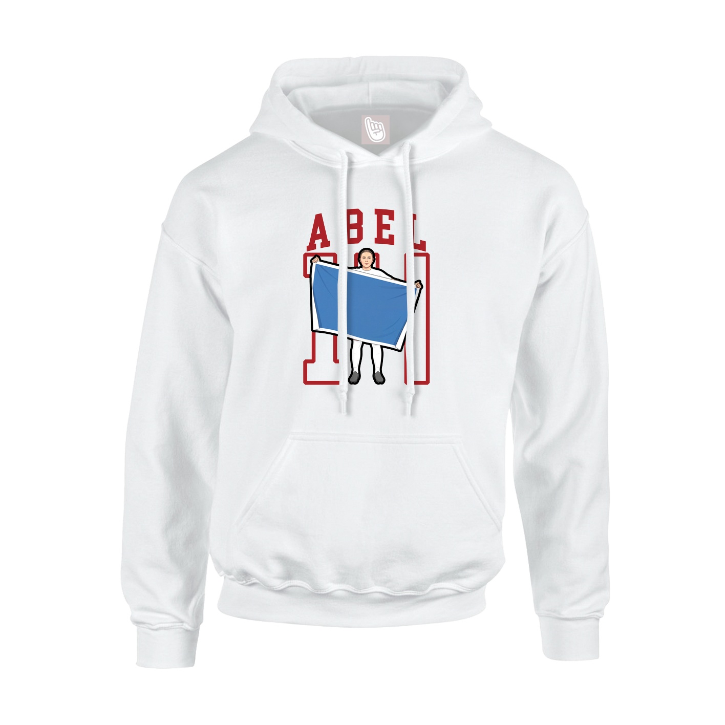Hoodie — Shirsey in White