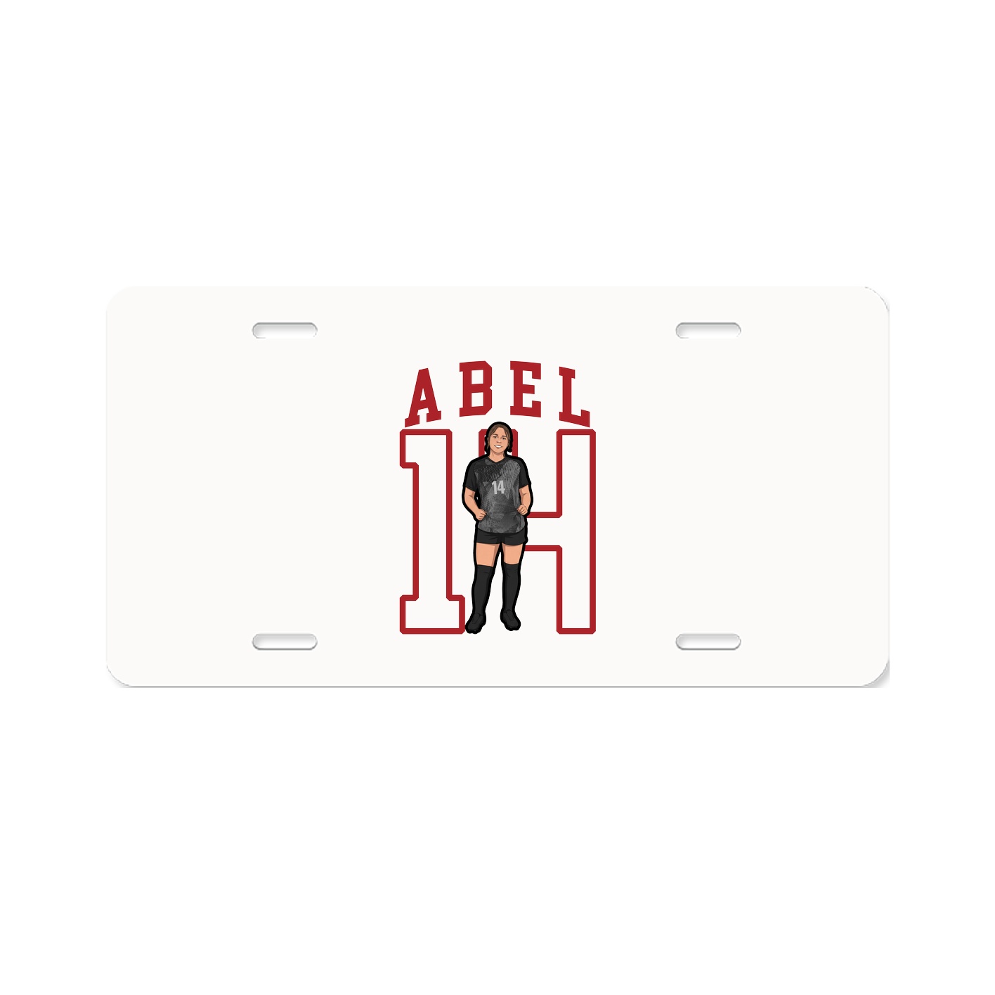 Aluminum License Plate