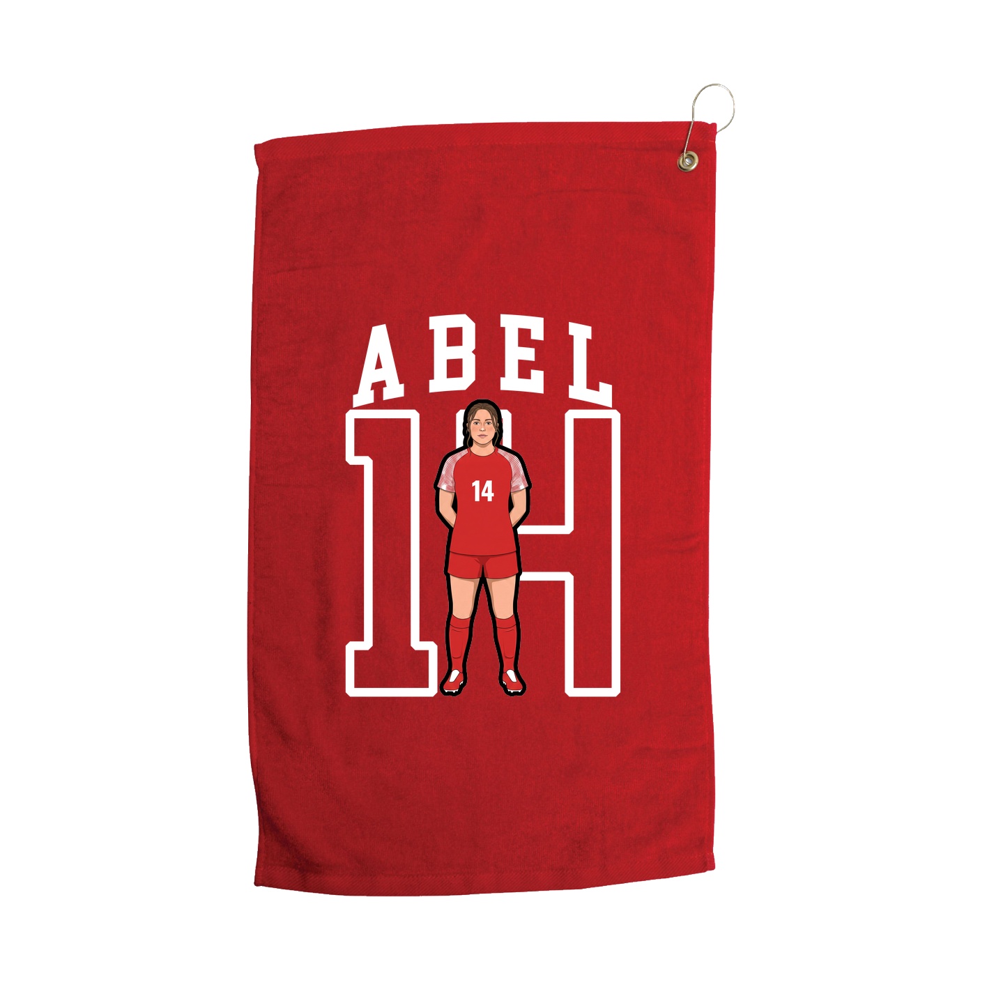 Golf Towel — Shirsey in Red