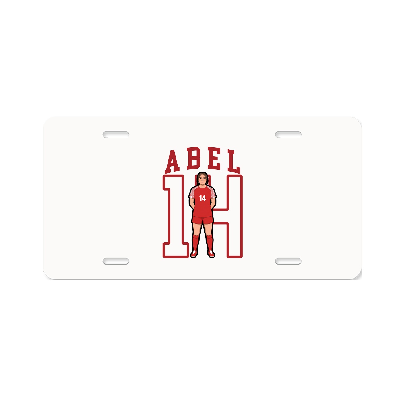 Aluminum License Plate