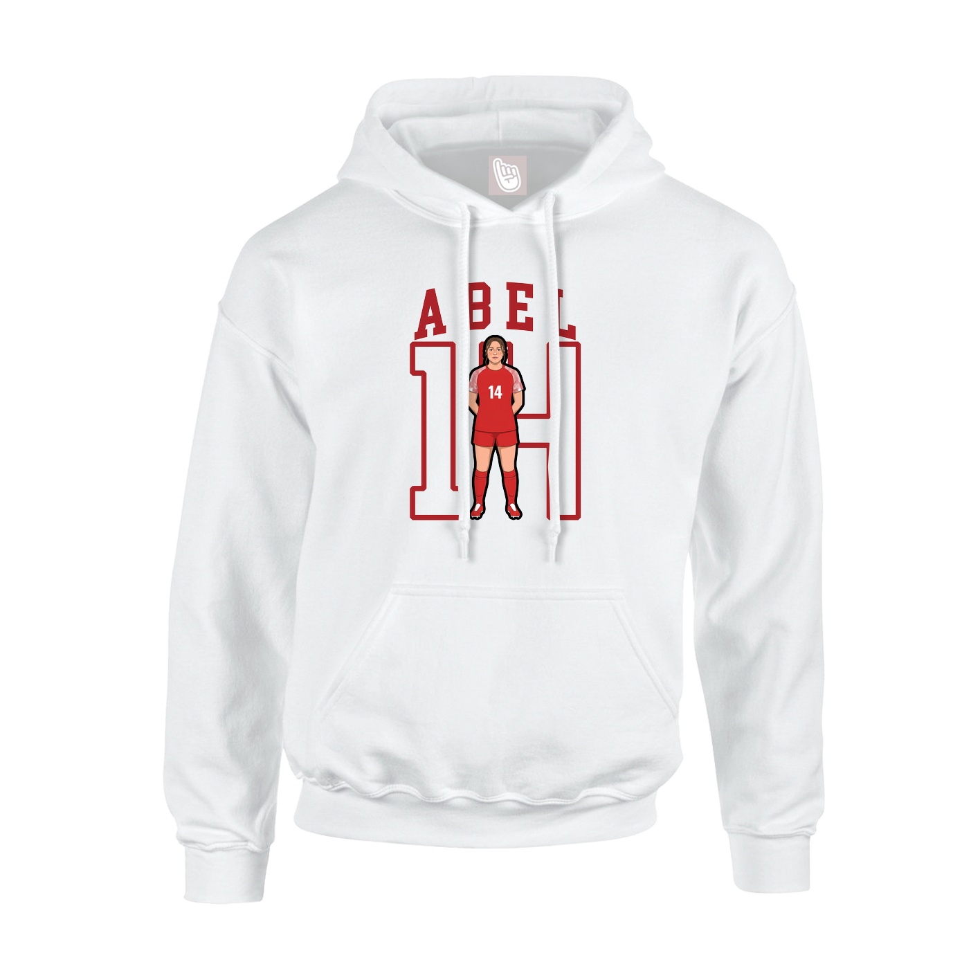 Youth Hoodie — Shirsey in White