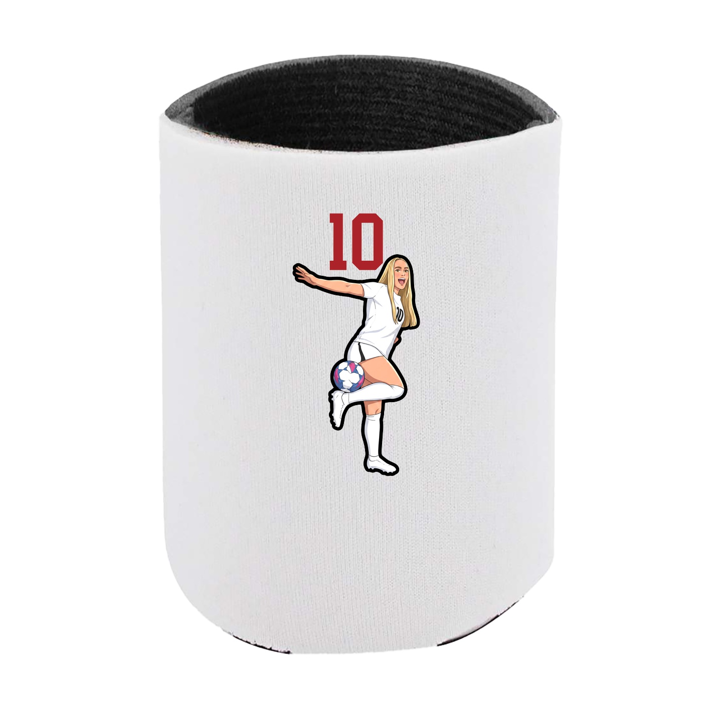 Can Holder — Number Top in White