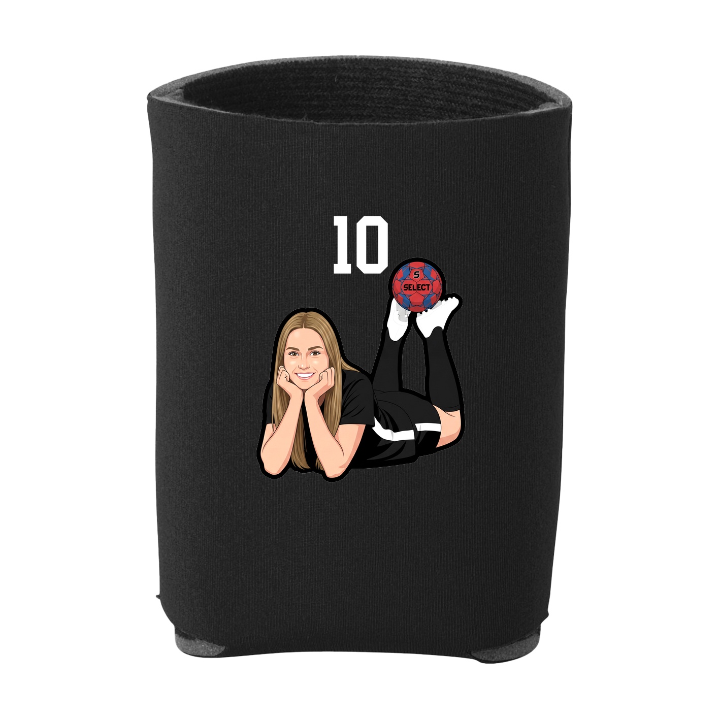 Can Holder — Number Top in Black