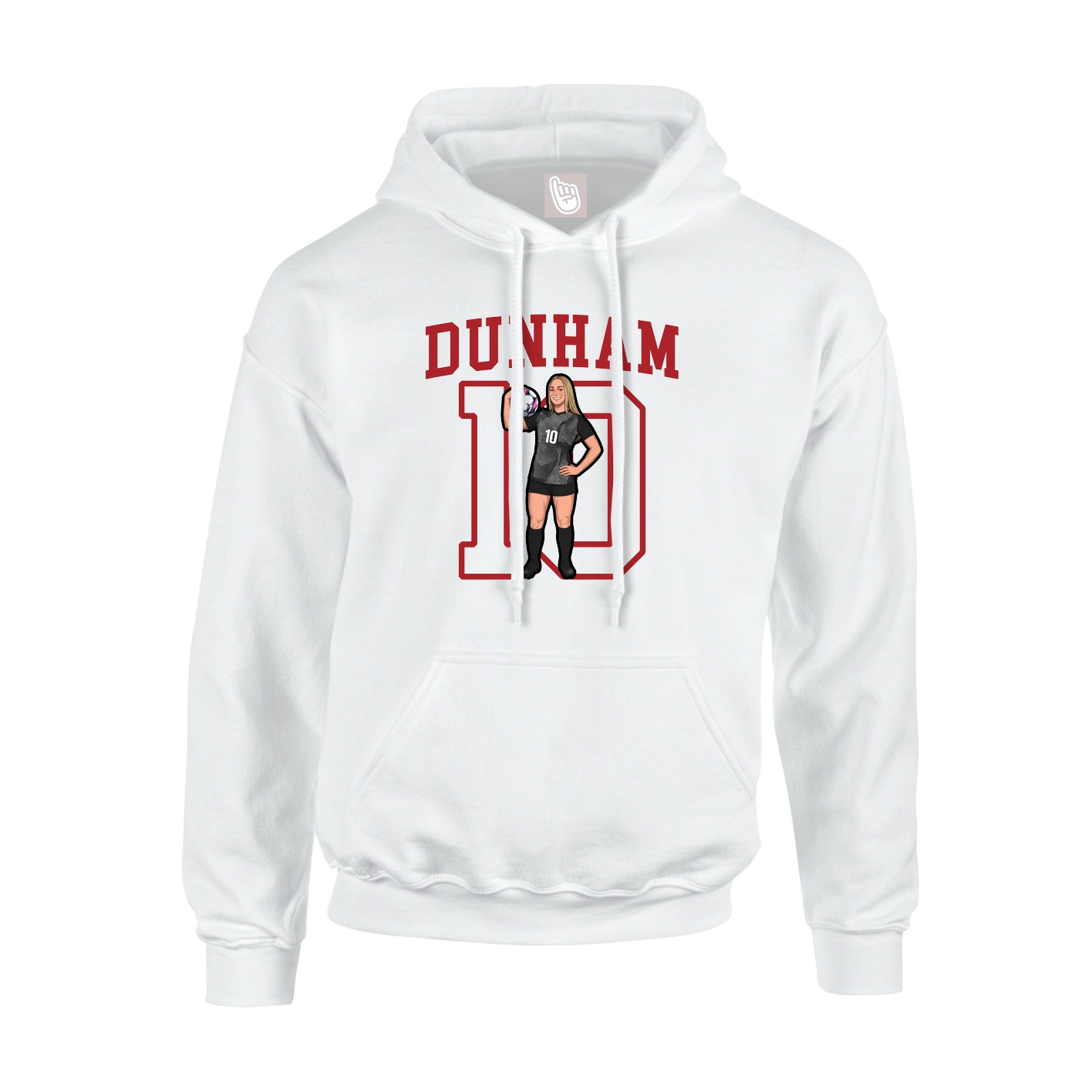 Youth Hoodie — Shirsey in White