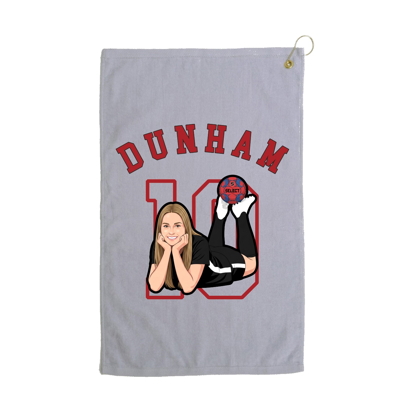Golf Towel — Shirsey Arch in Grey