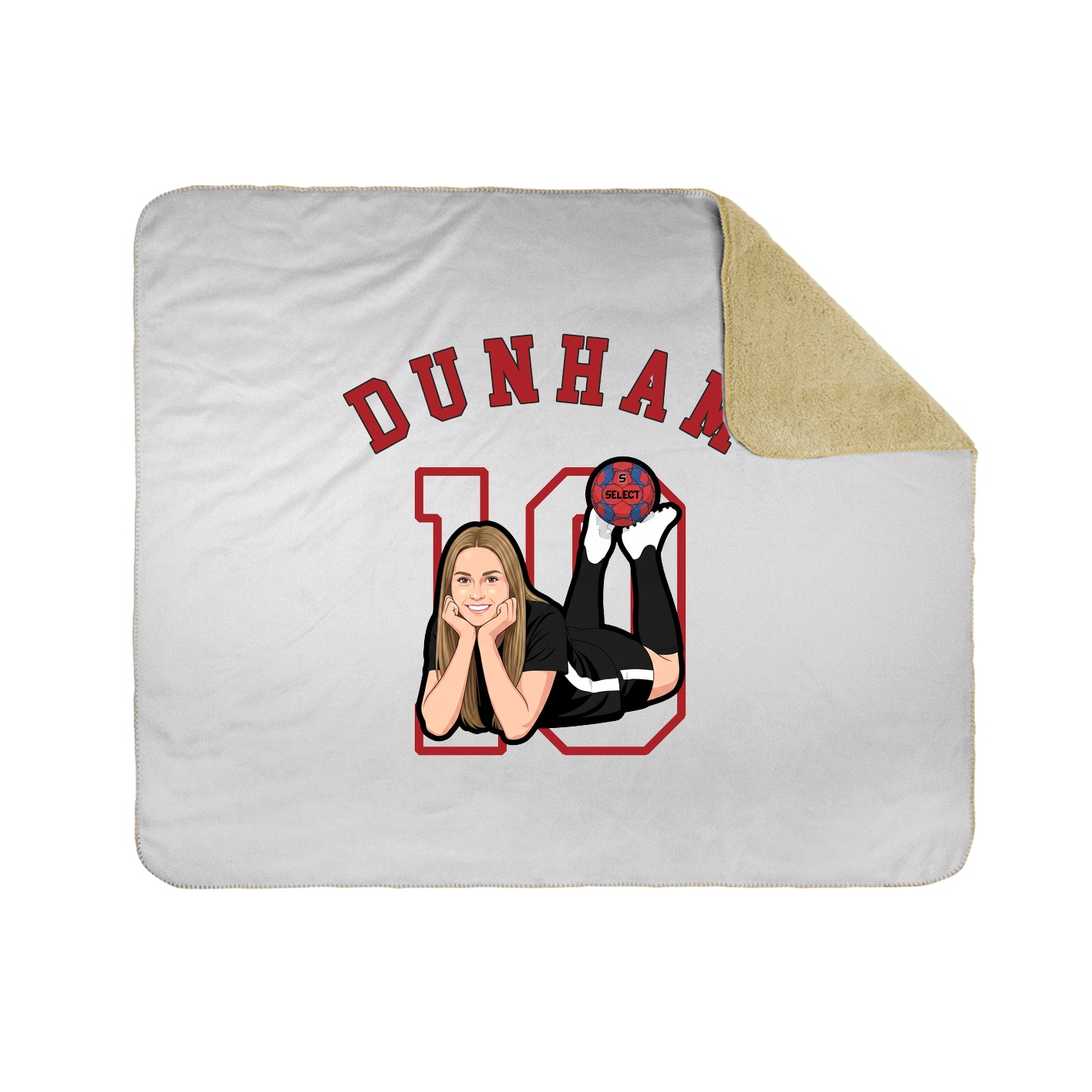 50x60 Sherpa Lined Throw Blanket