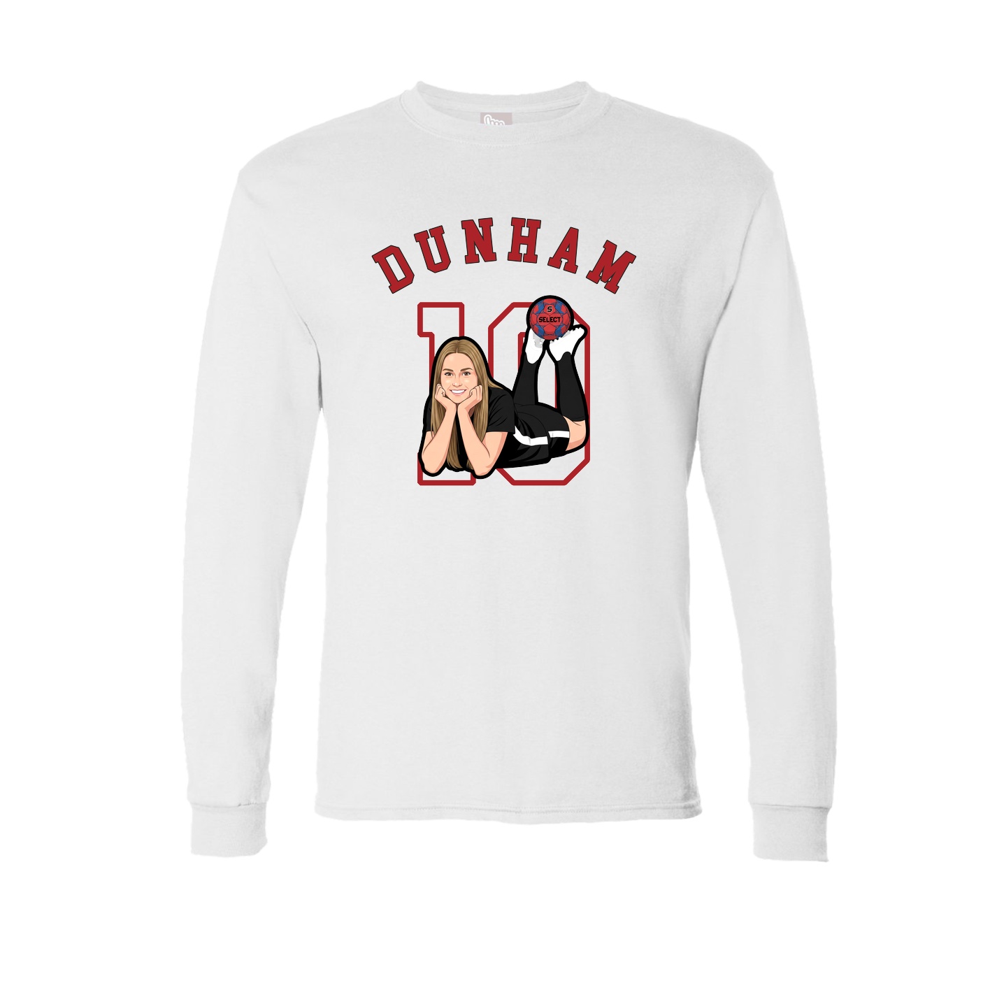Long Sleeve Tee — Shirsey Arch in White