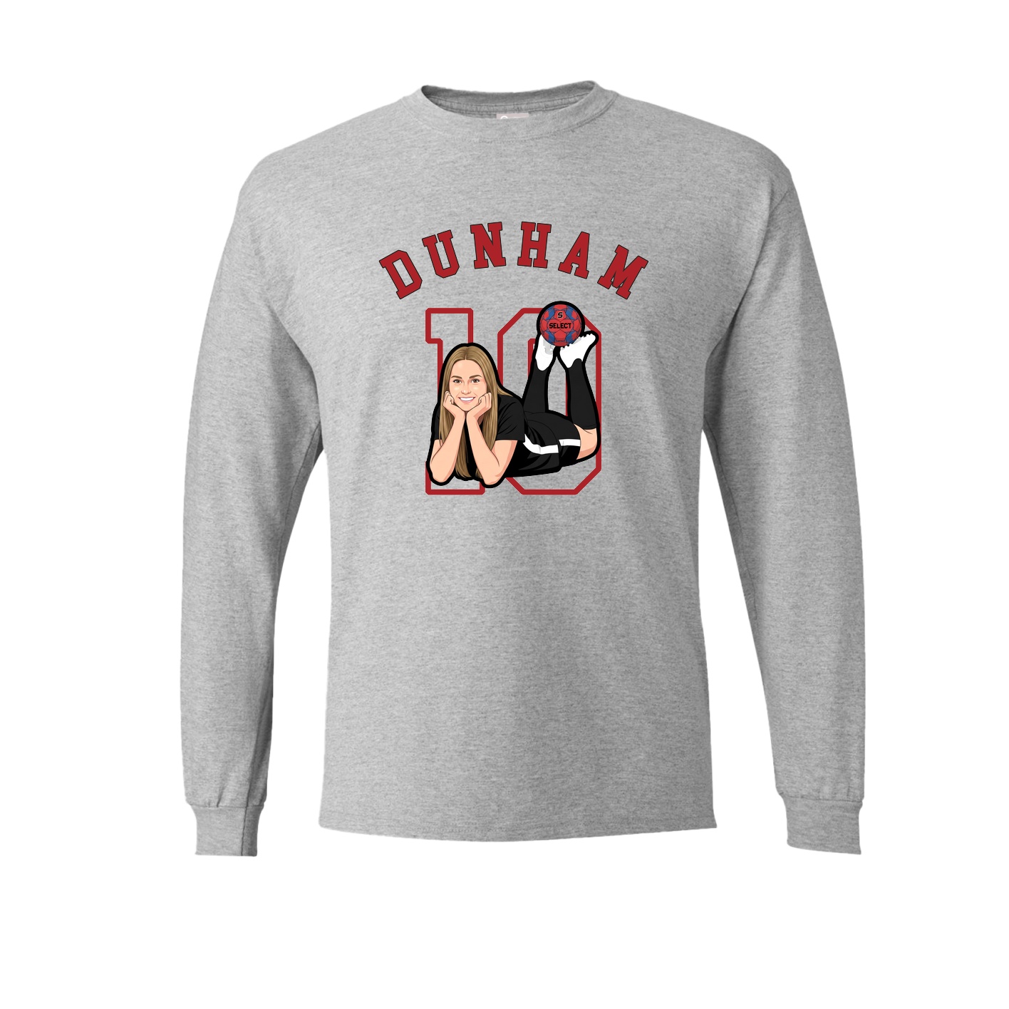 Long Sleeve Tee — Shirsey Arch in Grey