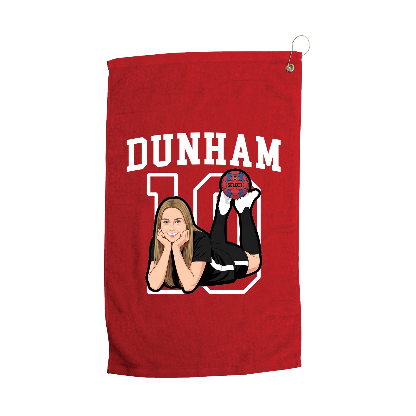 Golf Towel — Shirsey in Red