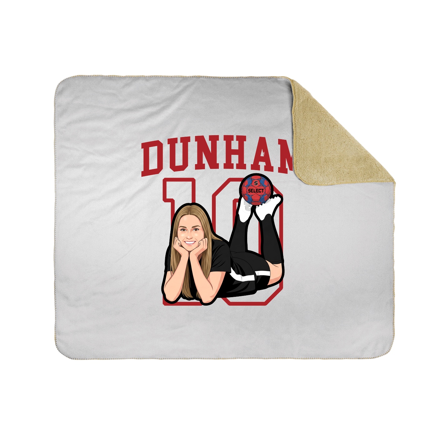 50x60 Sherpa Lined Throw Blanket