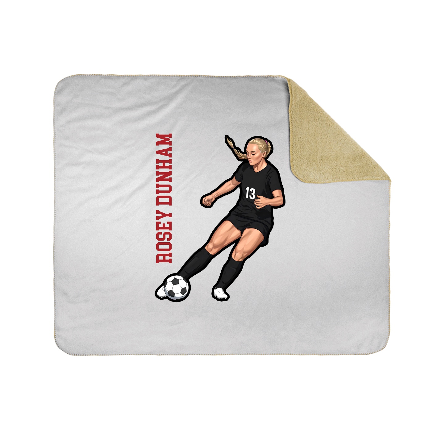 50x60 Sherpa Lined Throw Blanket