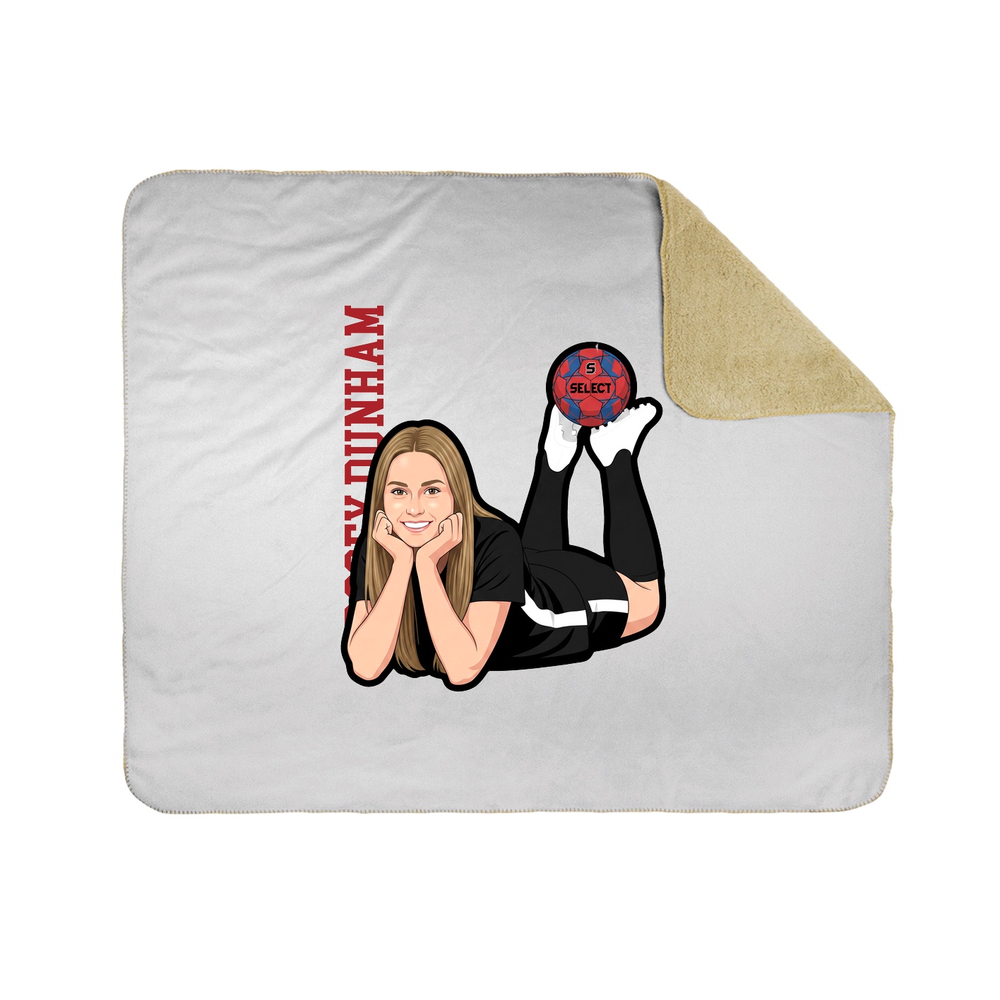 50x60 Sherpa Lined Throw Blanket