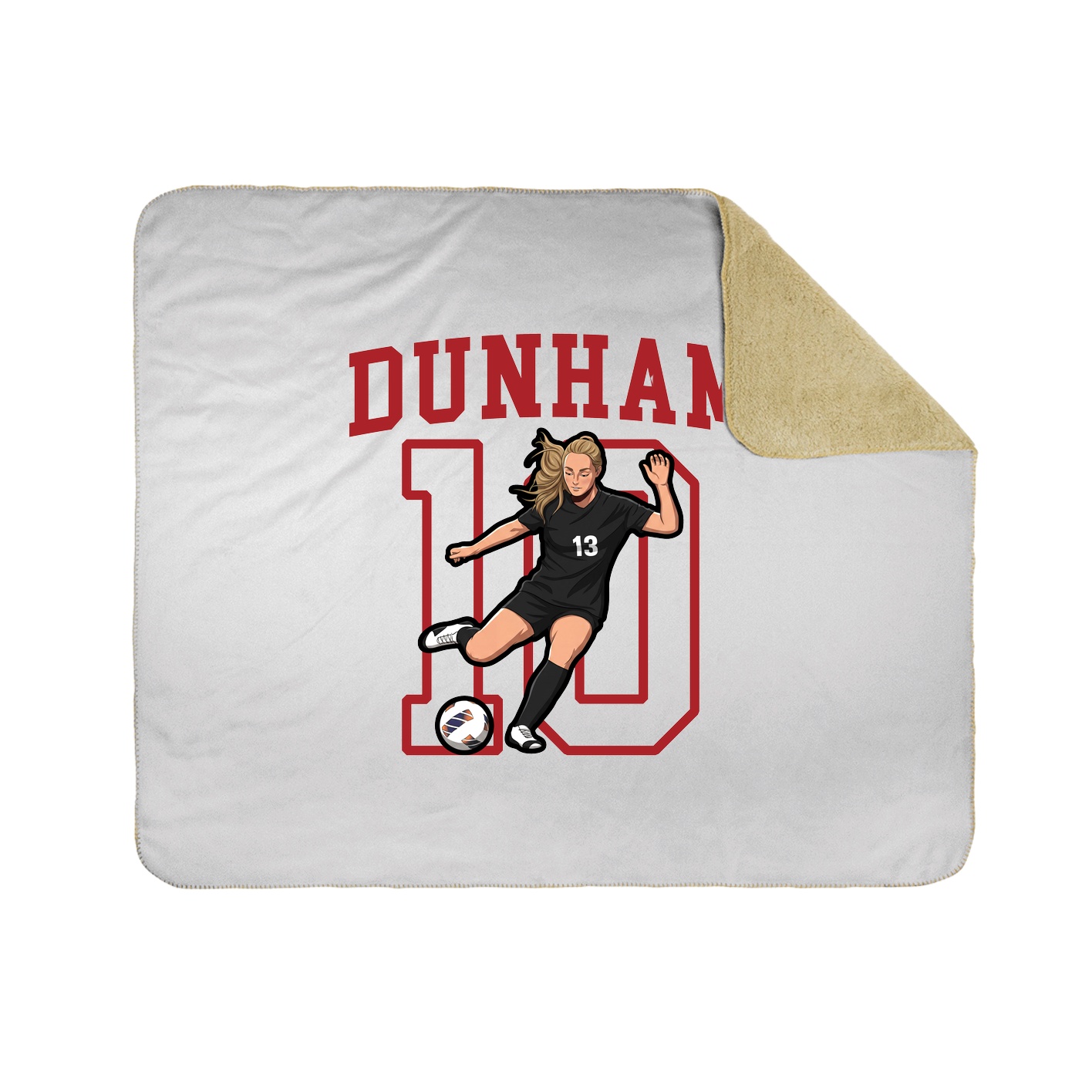 50x60 Sherpa Lined Throw Blanket