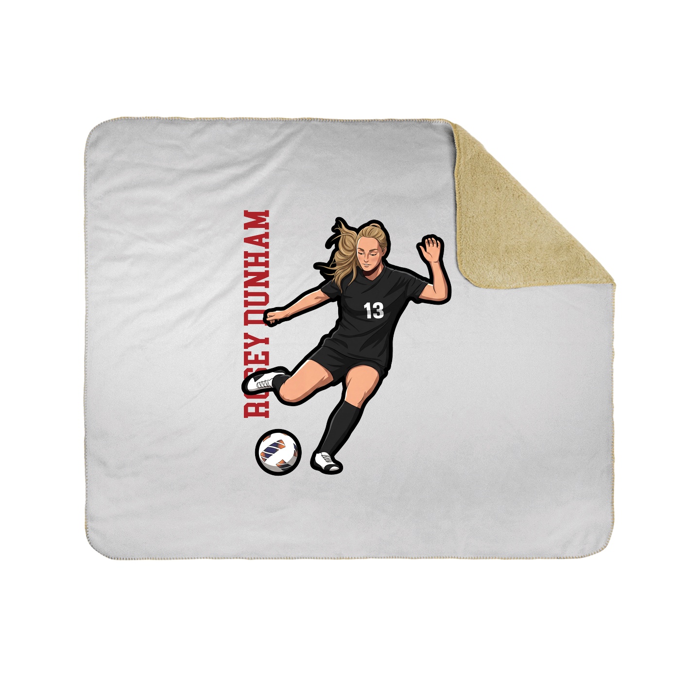 50x60 Sherpa Lined Throw Blanket