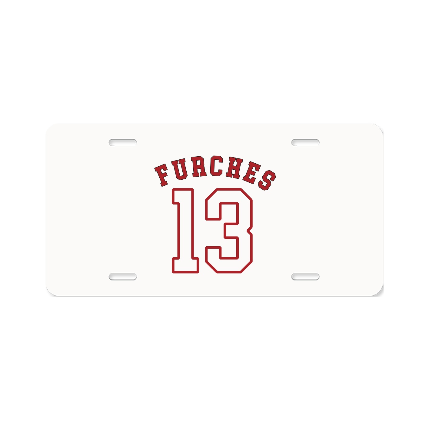 License Plate — Shirsey Arch in Classic