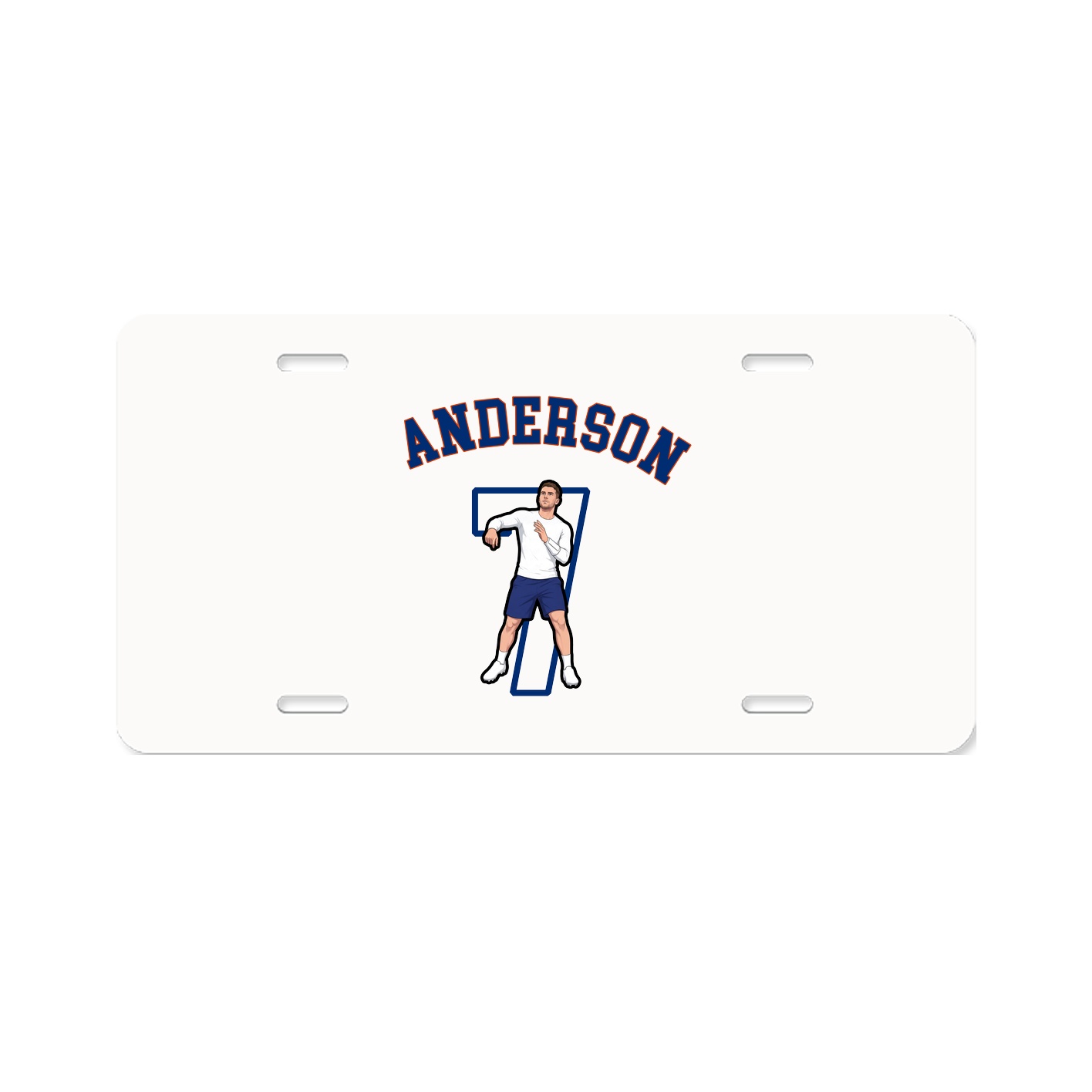 License Plate — Shirsey Arch in Classic