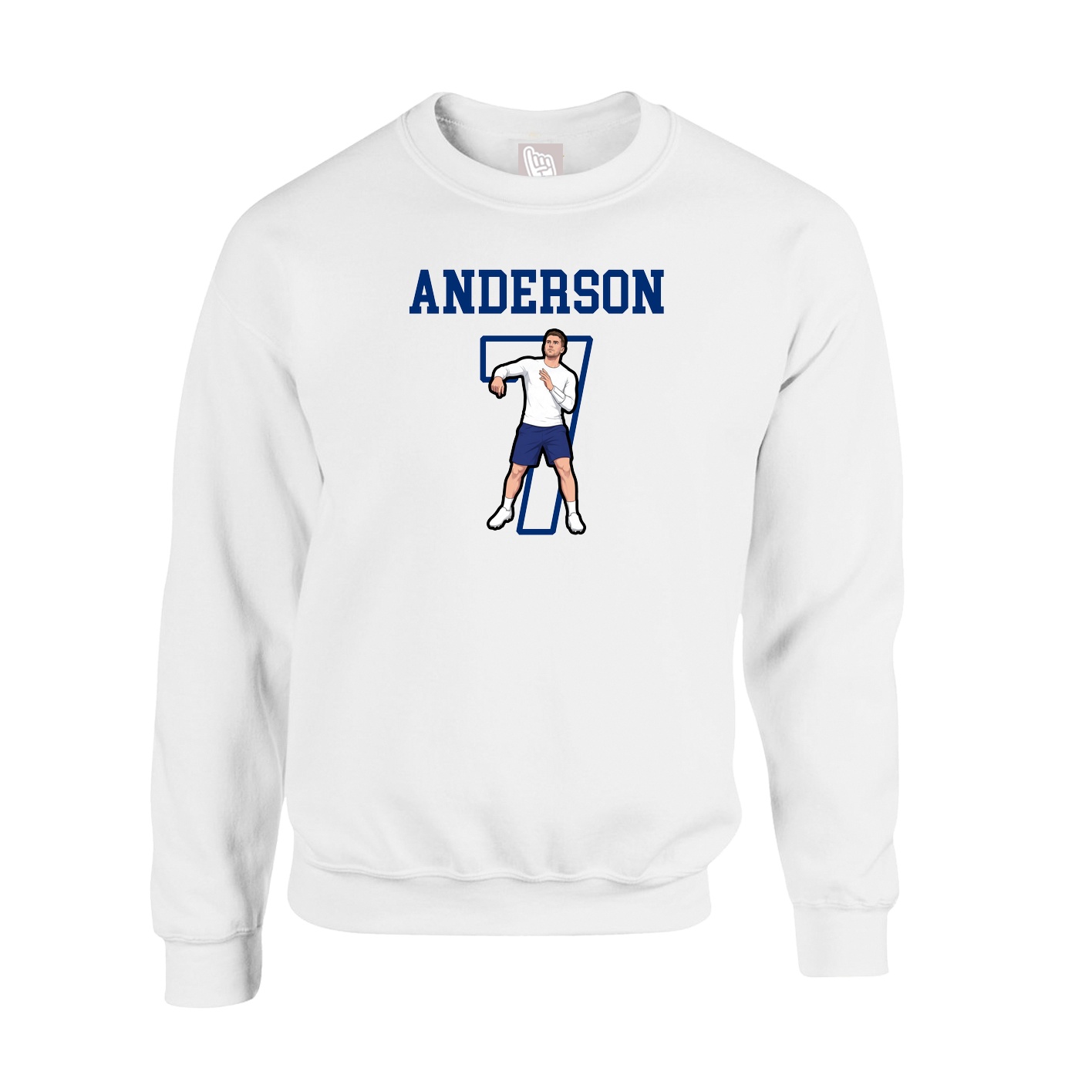 Fleece Crew — Shirsey in White
