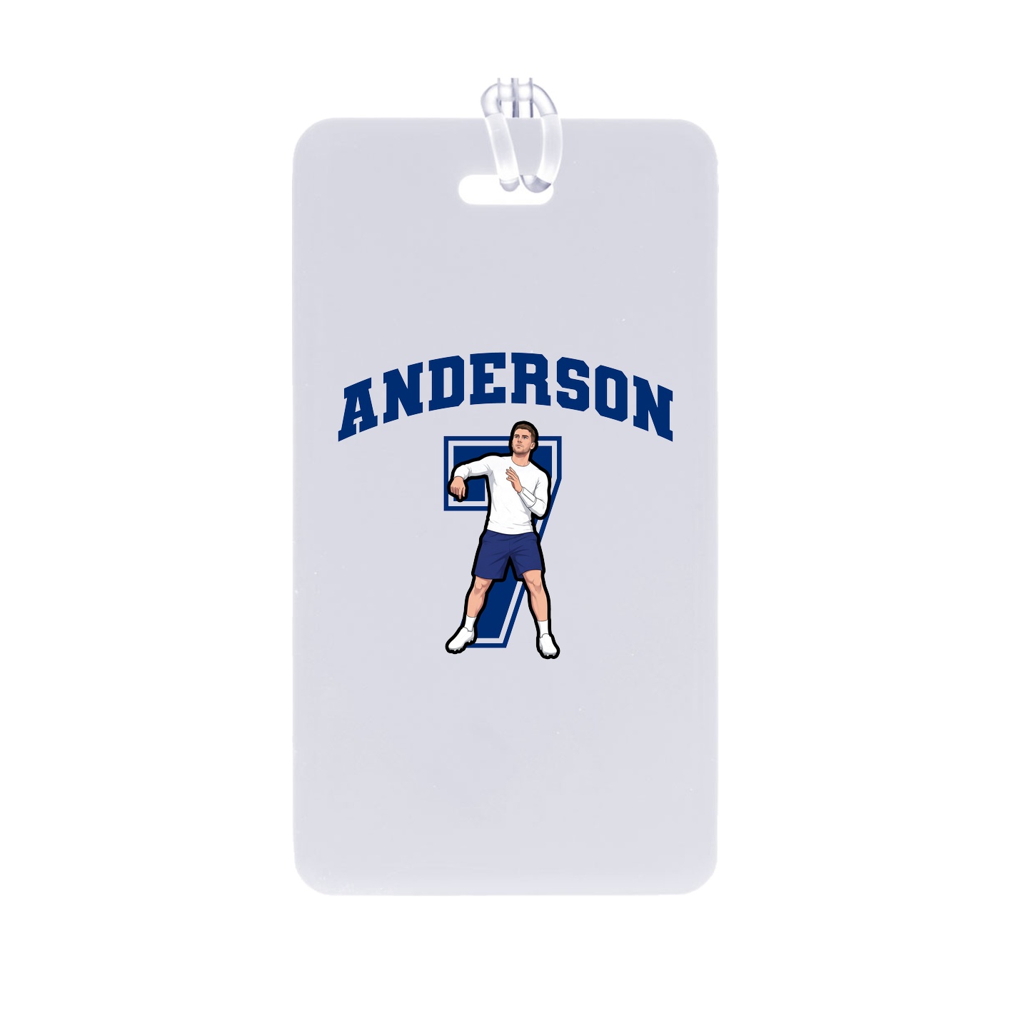 Bag Tag — Number in Classic