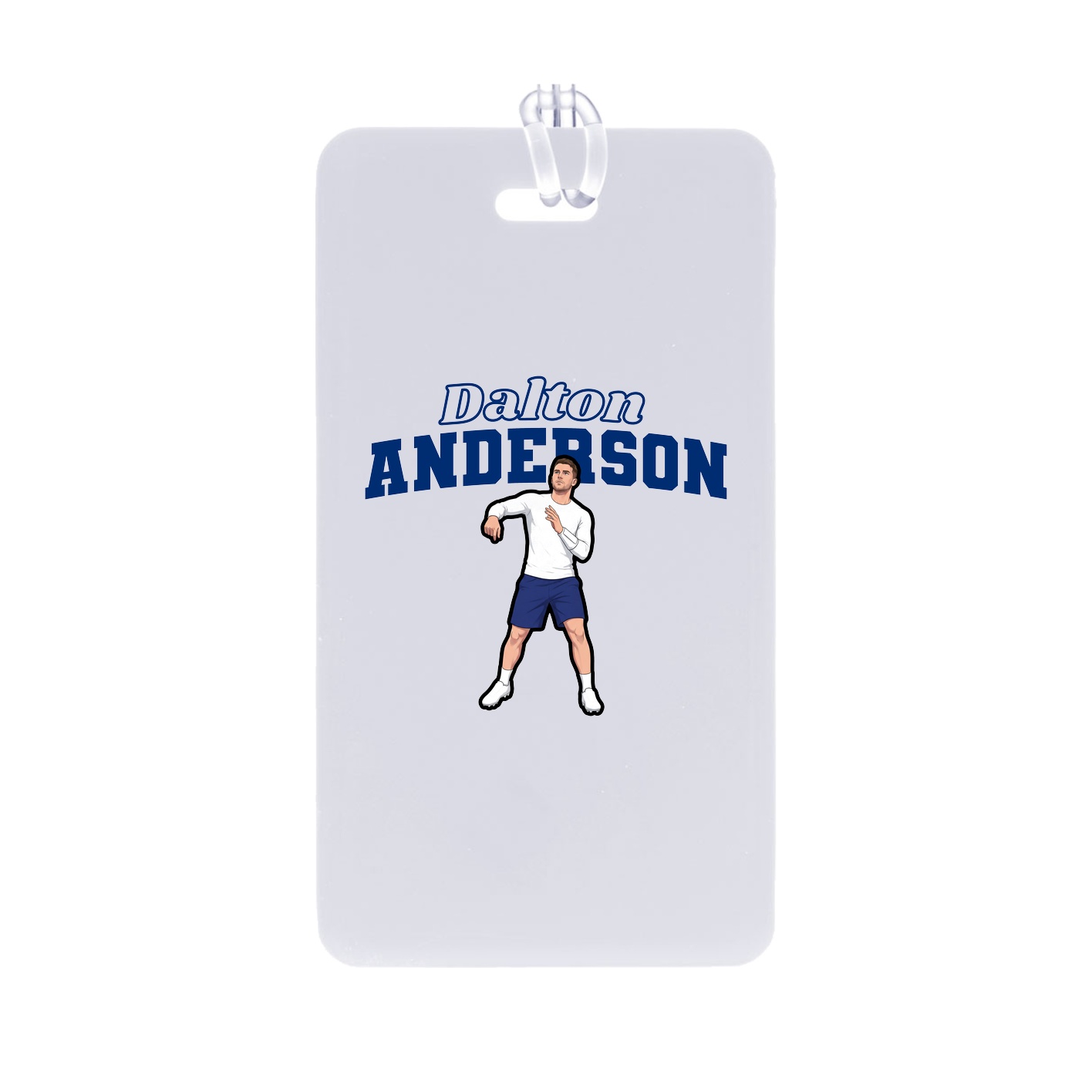 Bag Tag — Name Arch in Classic