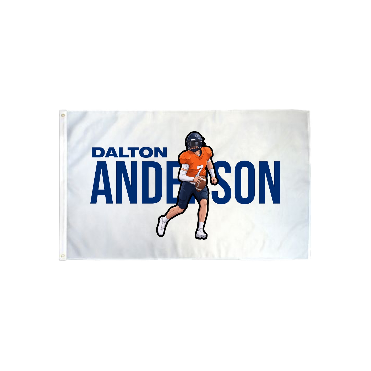 3x5 Flag — Player Name in Classic