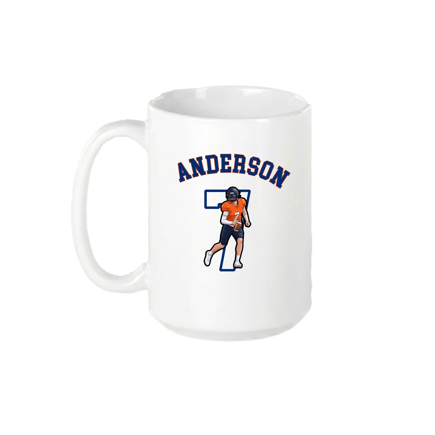15oz Coffee Mug — Shirsey Arch in White