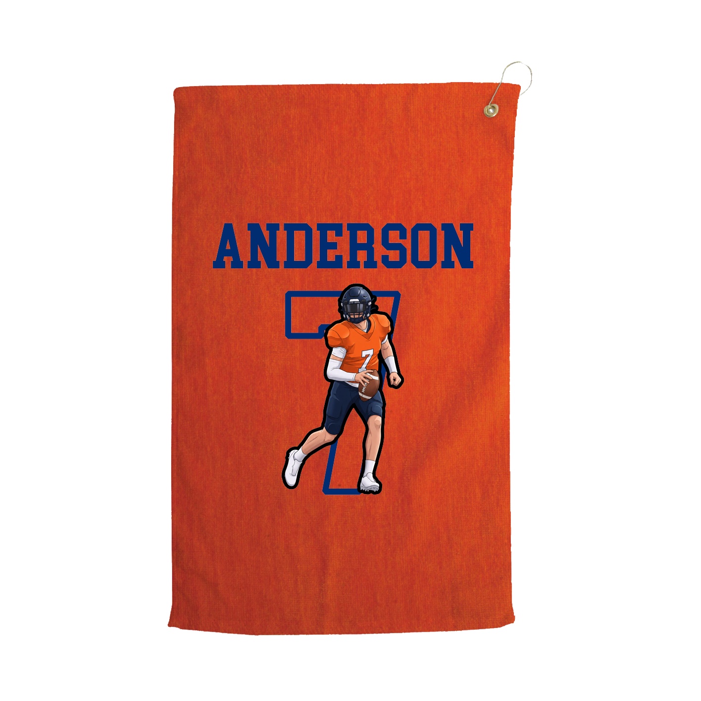 Golf Towel — Shirsey in Orange