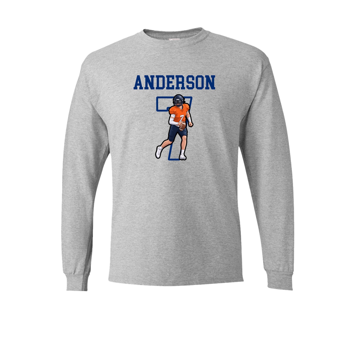 Long Sleeve Tee — Shirsey in Grey