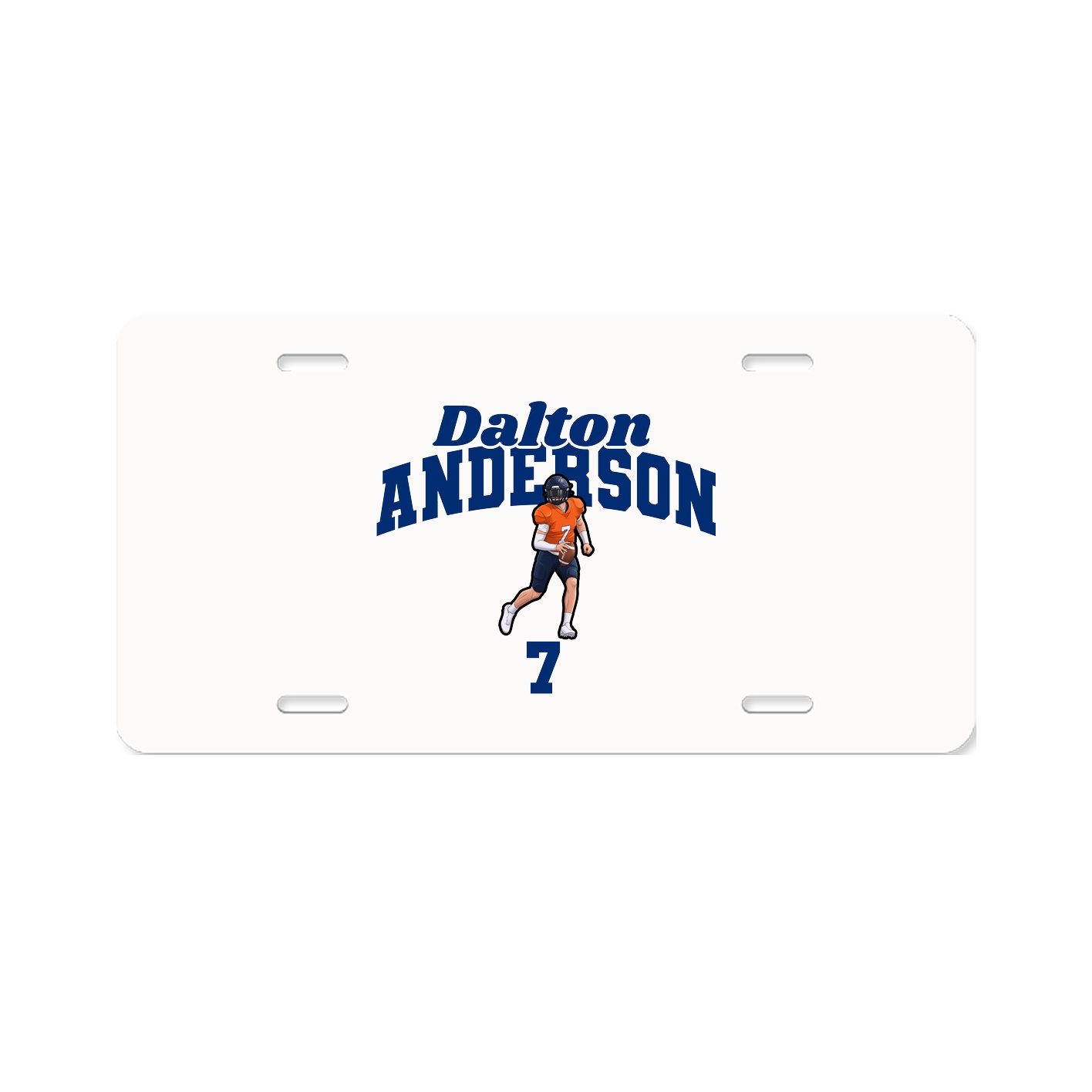 License Plate — Signature Arch in Classic
