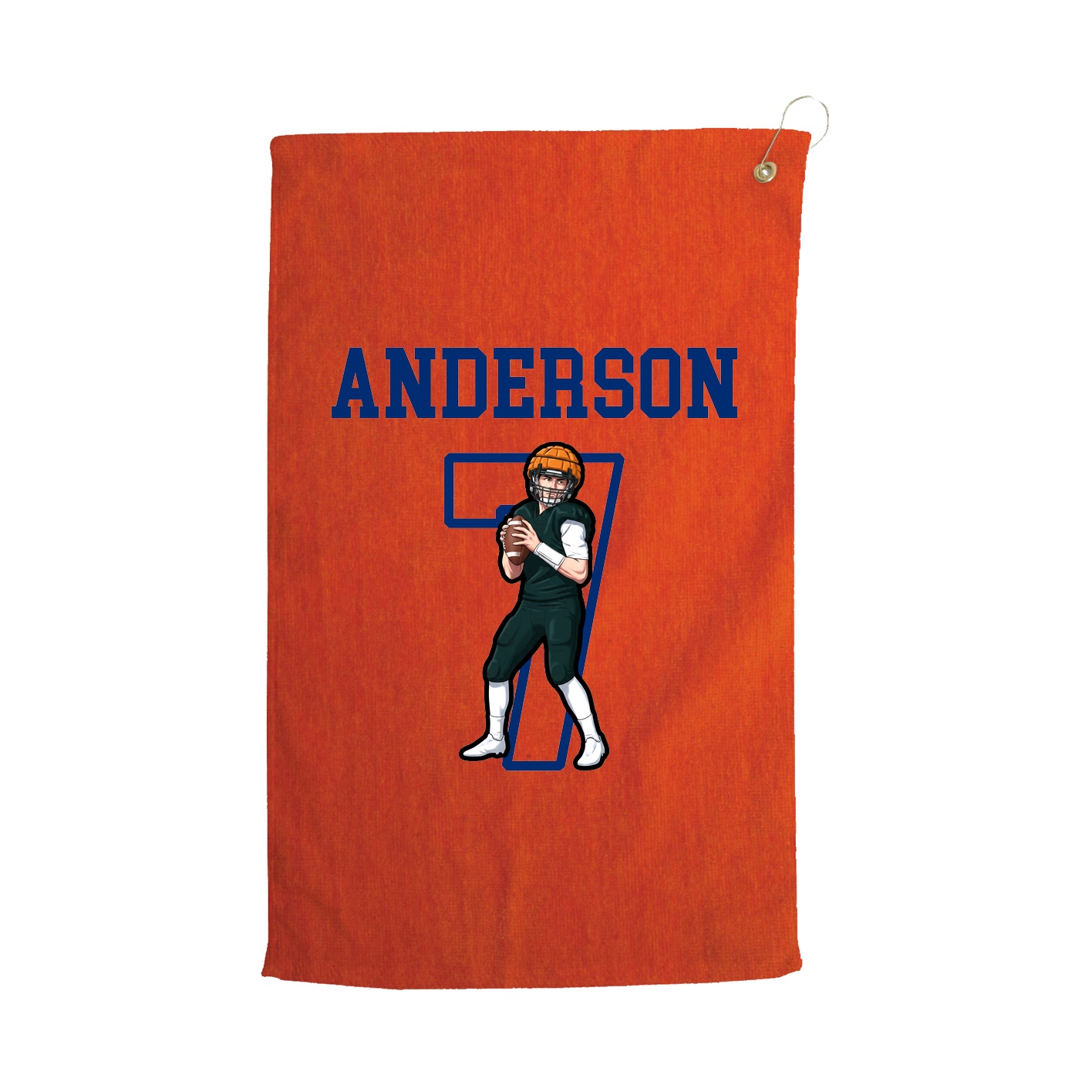 Golf Towel — Shirsey in Orange