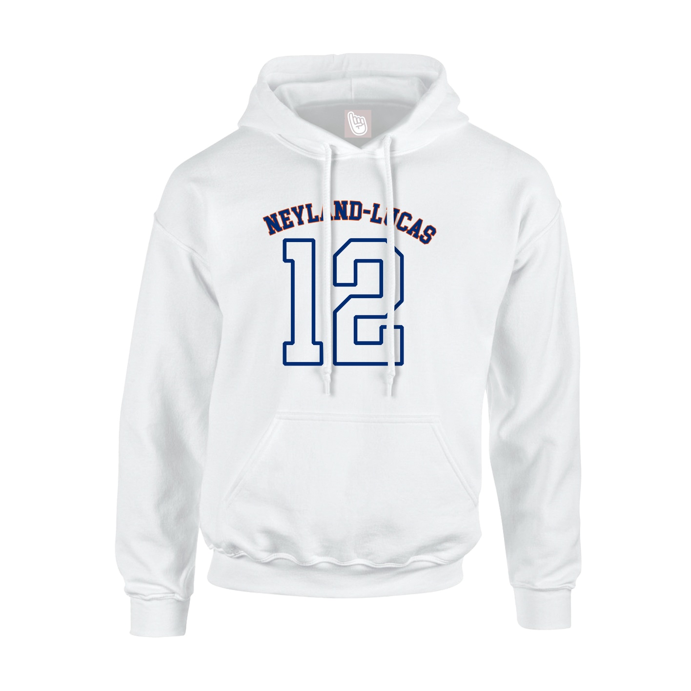 Hoodie — Shirsey Arch in White