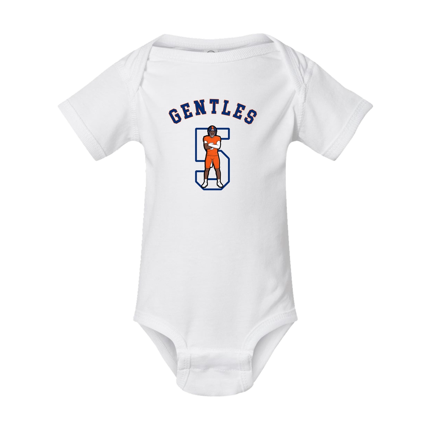 Baby Onesie — Shirsey Arch in White