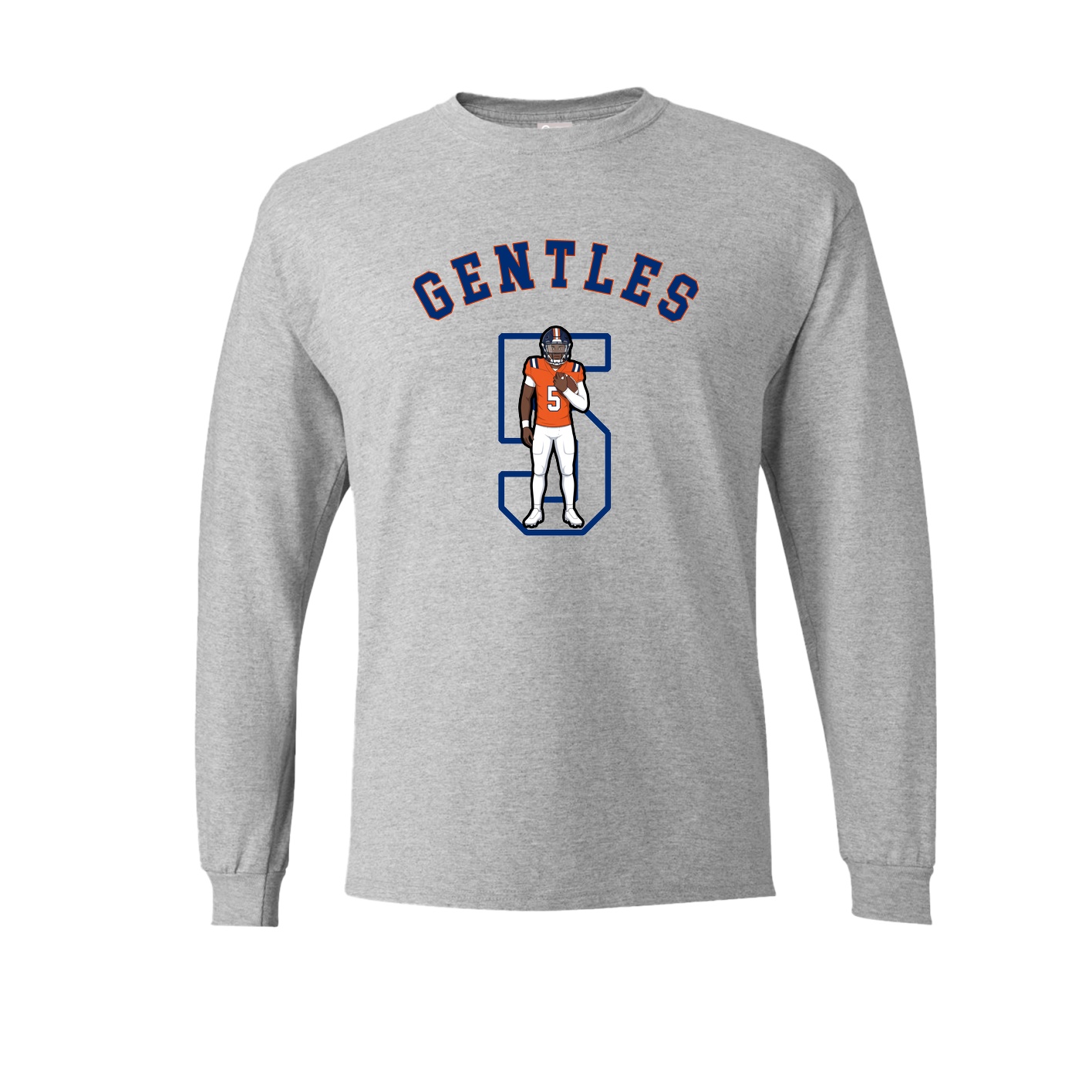 Long Sleeve Tee — Shirsey Arch in Grey