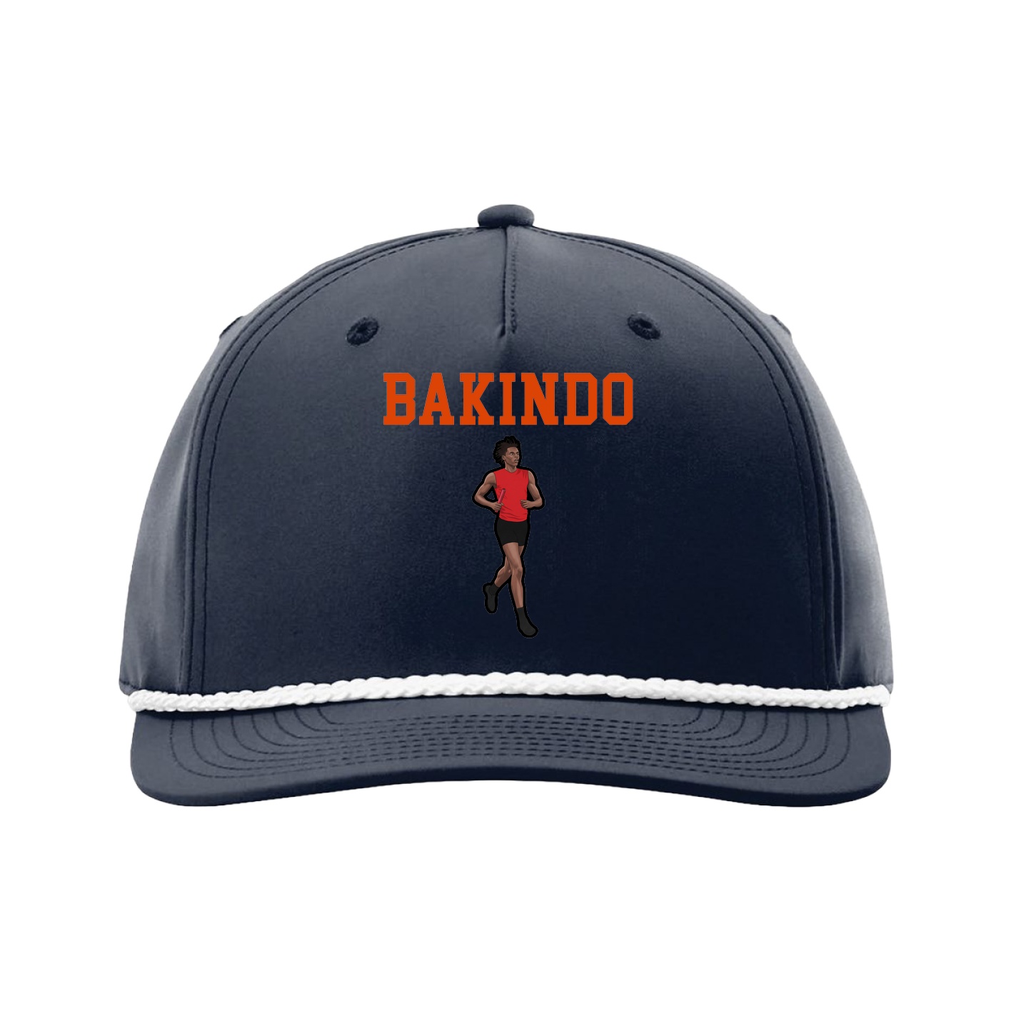 Five-Panel Classic Rope Cap — Shirsey in Navy