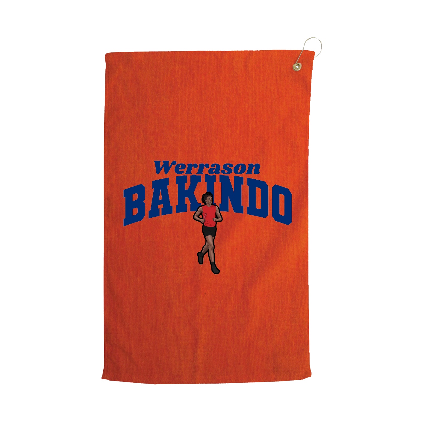 Golf Towel — Signature Arch in Orange