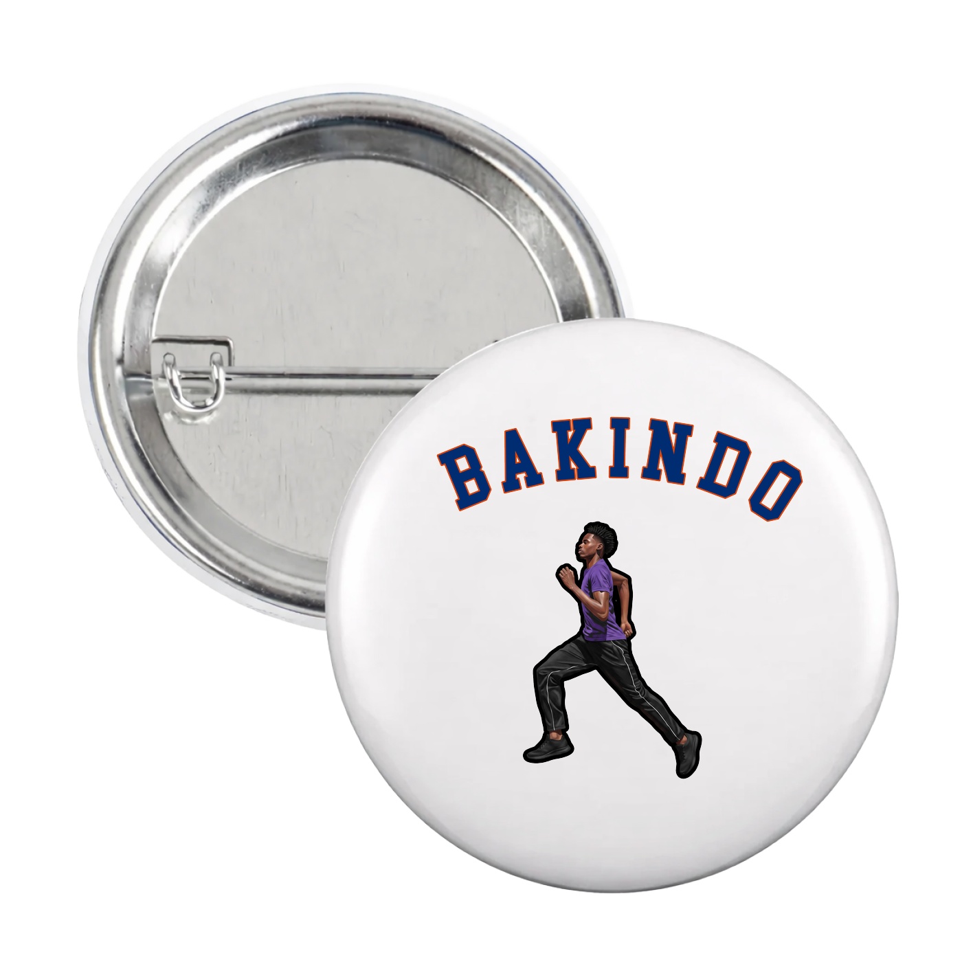 Game Day Button — Shirsey Arch in White