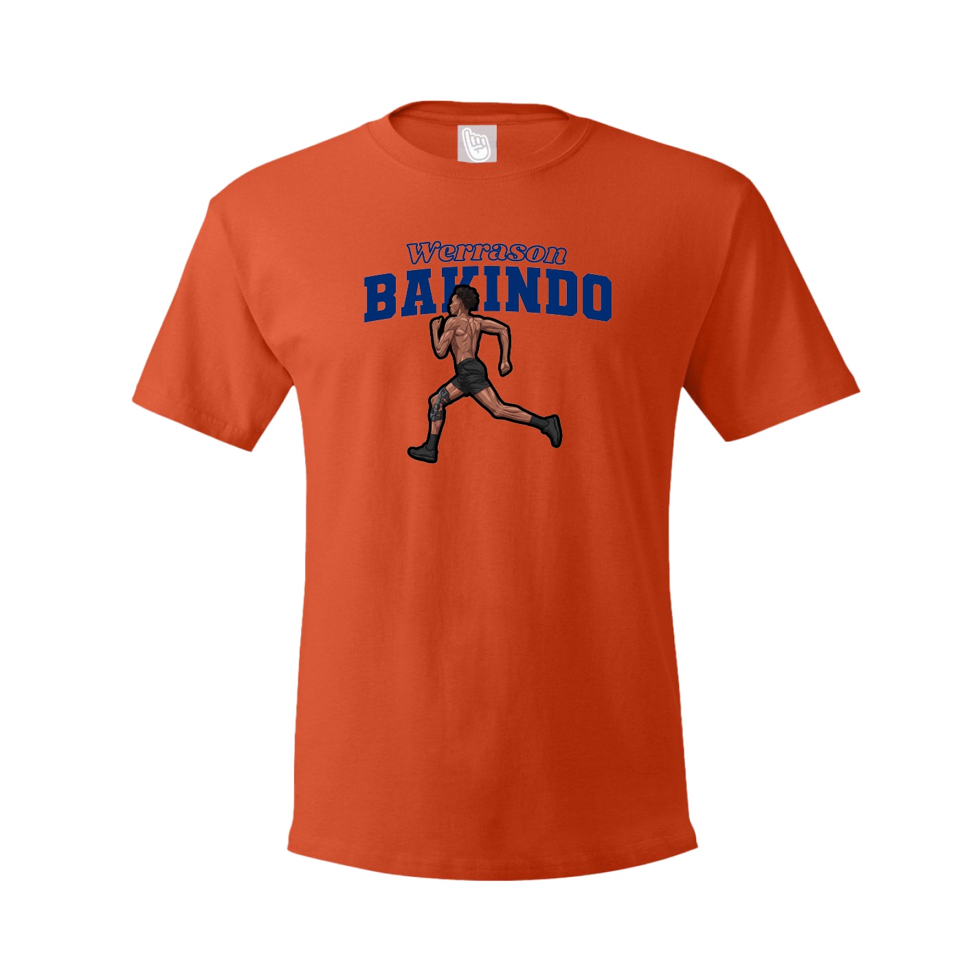 Tee — Name Arch in Orange