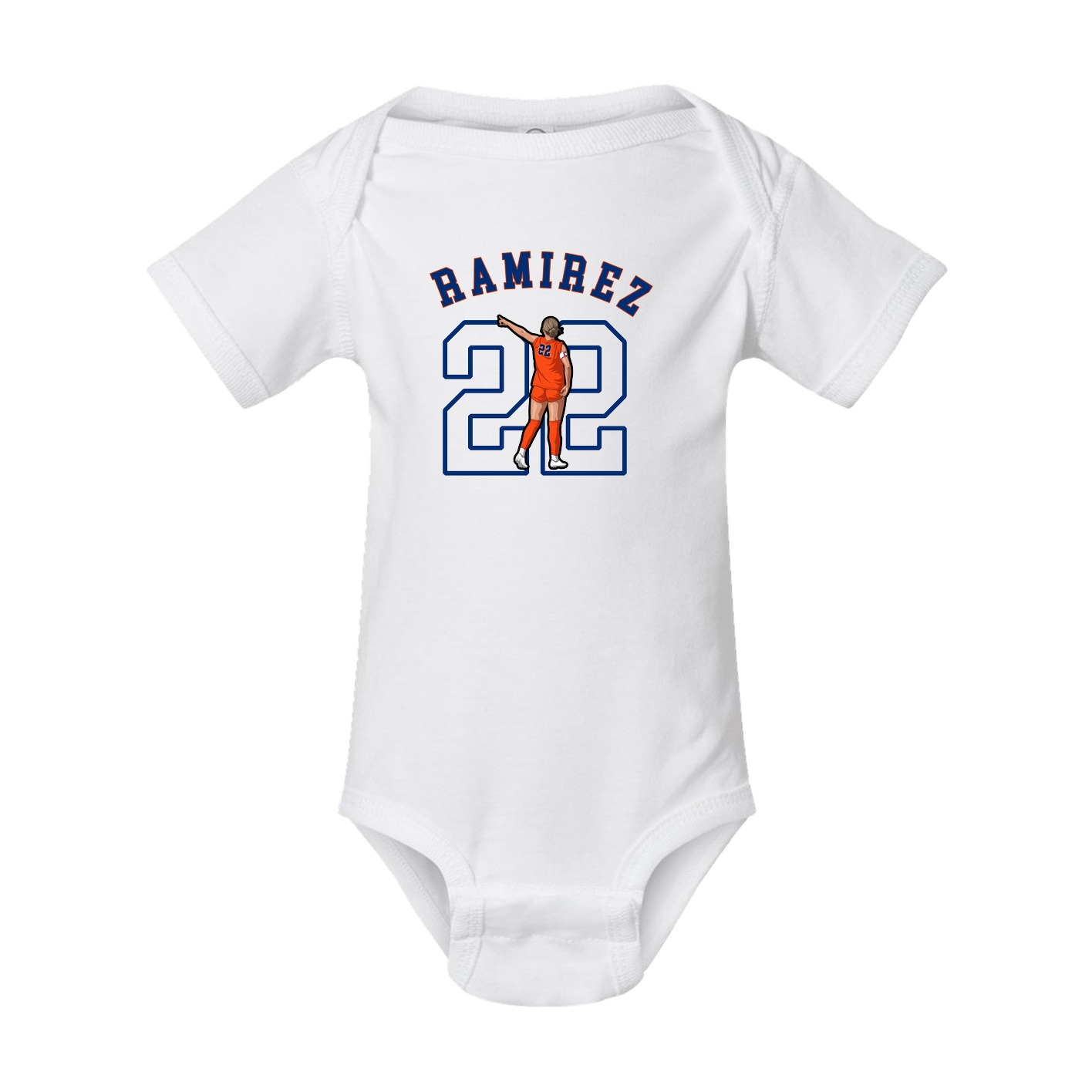 Baby Onesie — Shirsey Arch in White