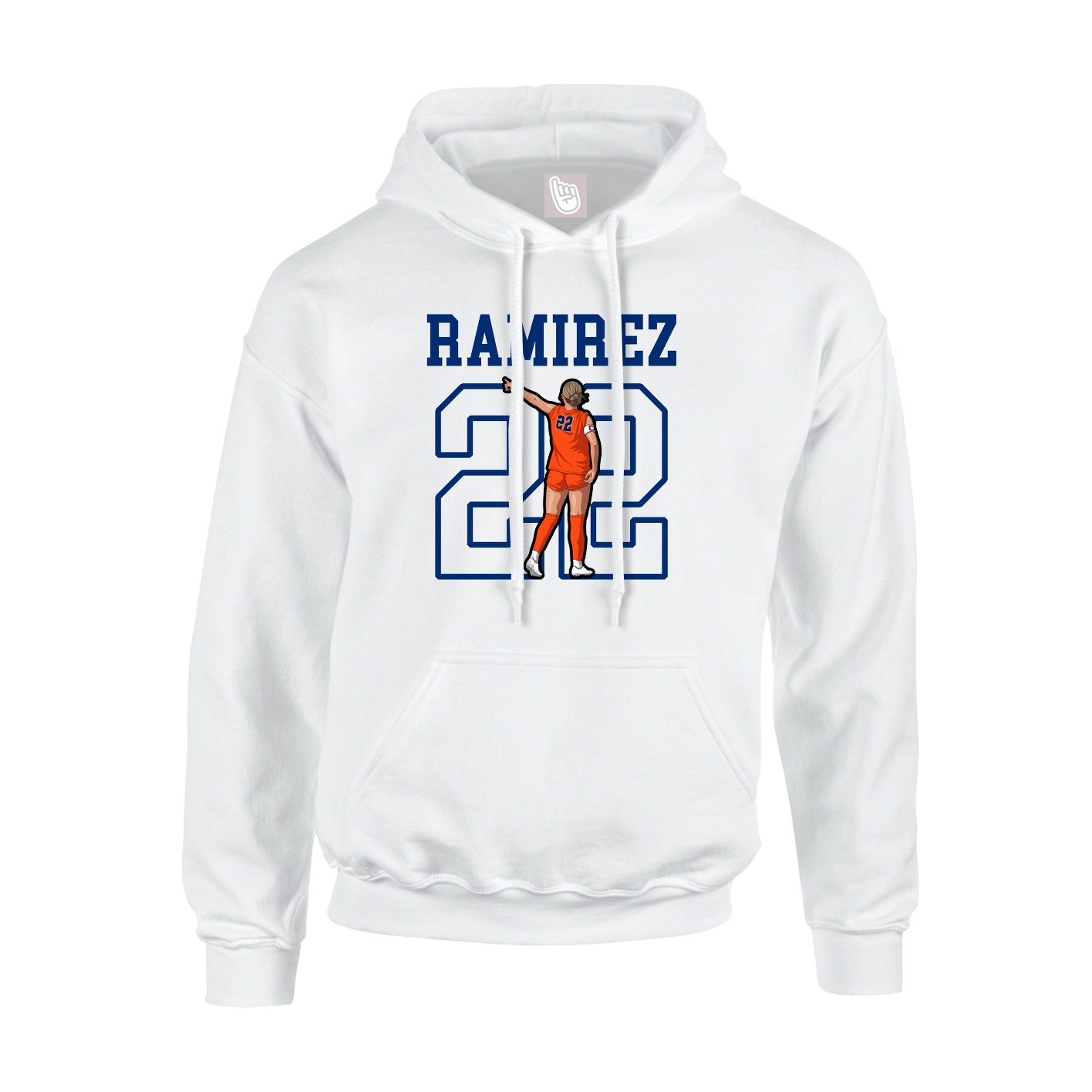 Hoodie — Shirsey in White