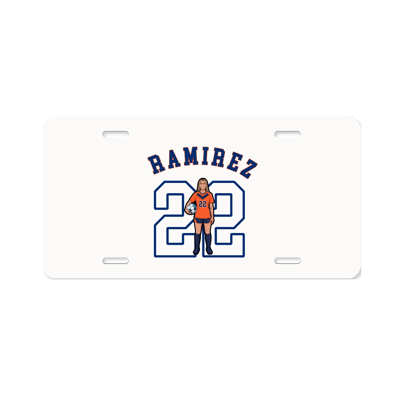 License Plate — Shirsey Arch in Classic