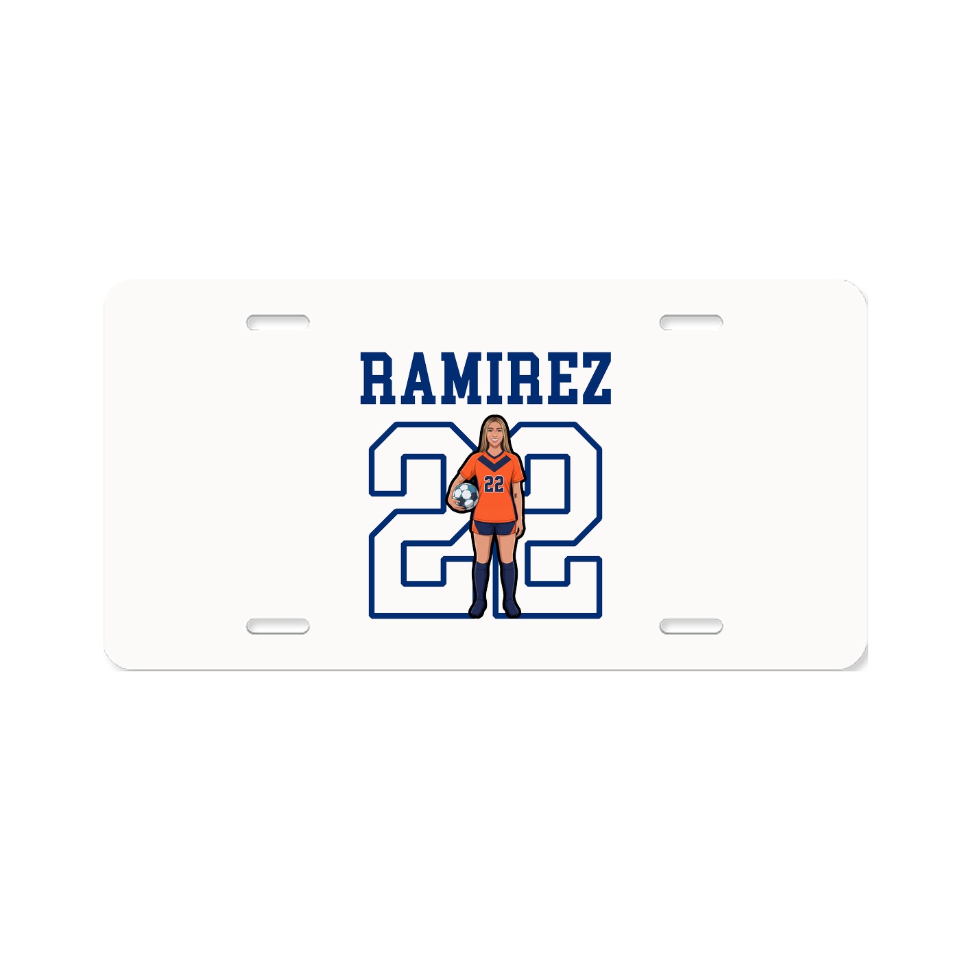 License Plate — Shirsey in Classic