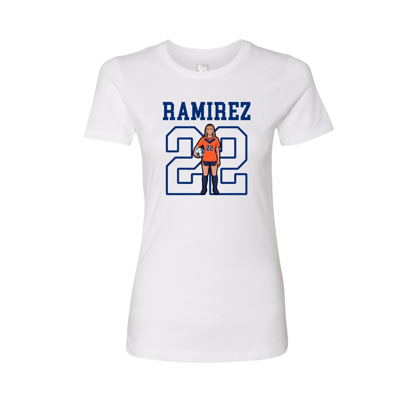 Fitted Women's Tee — Shirsey in White