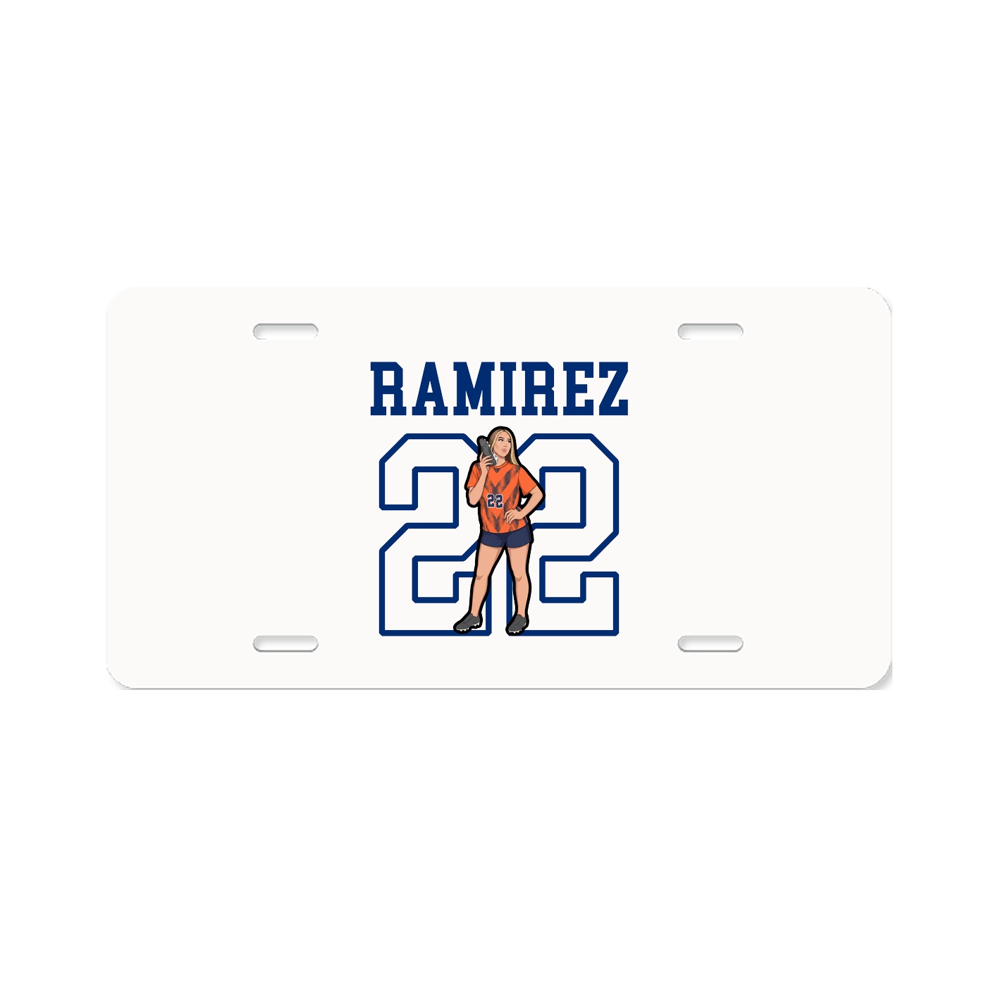 License Plate — Shirsey in Classic