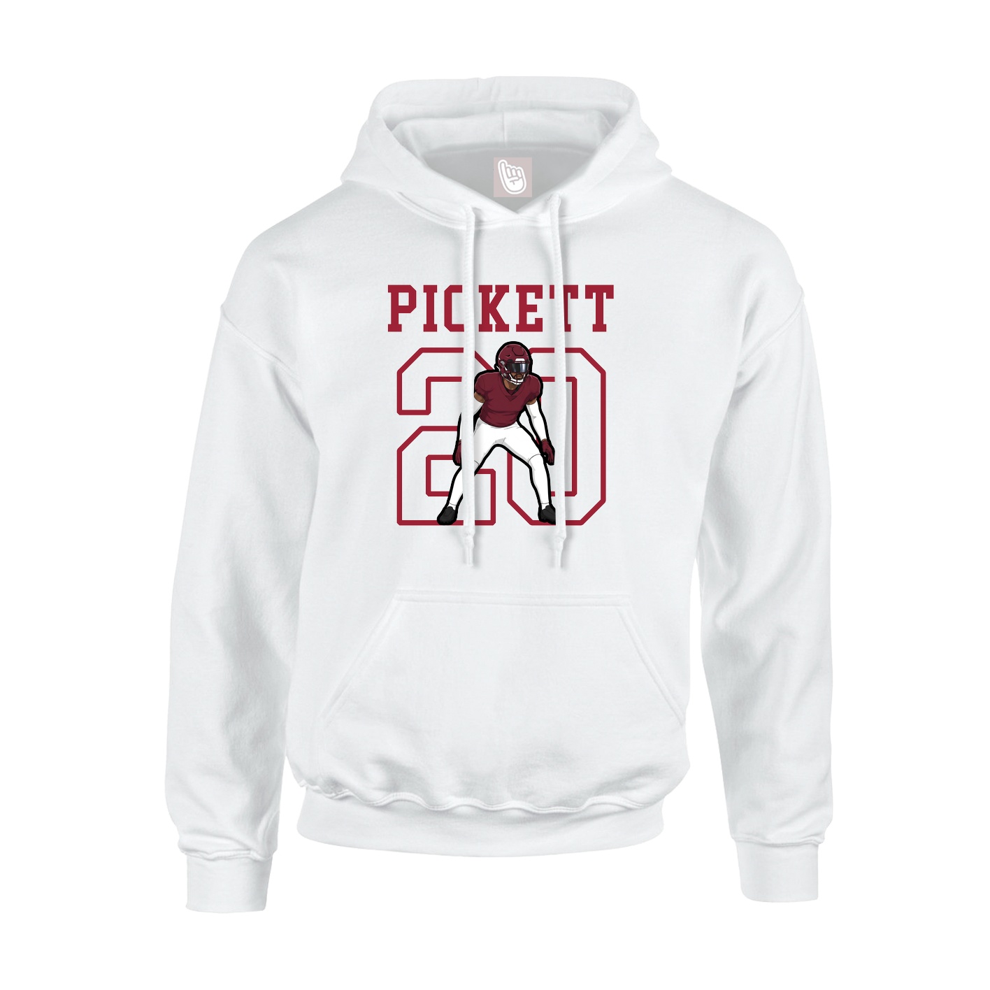 Hoodie — Shirsey in White