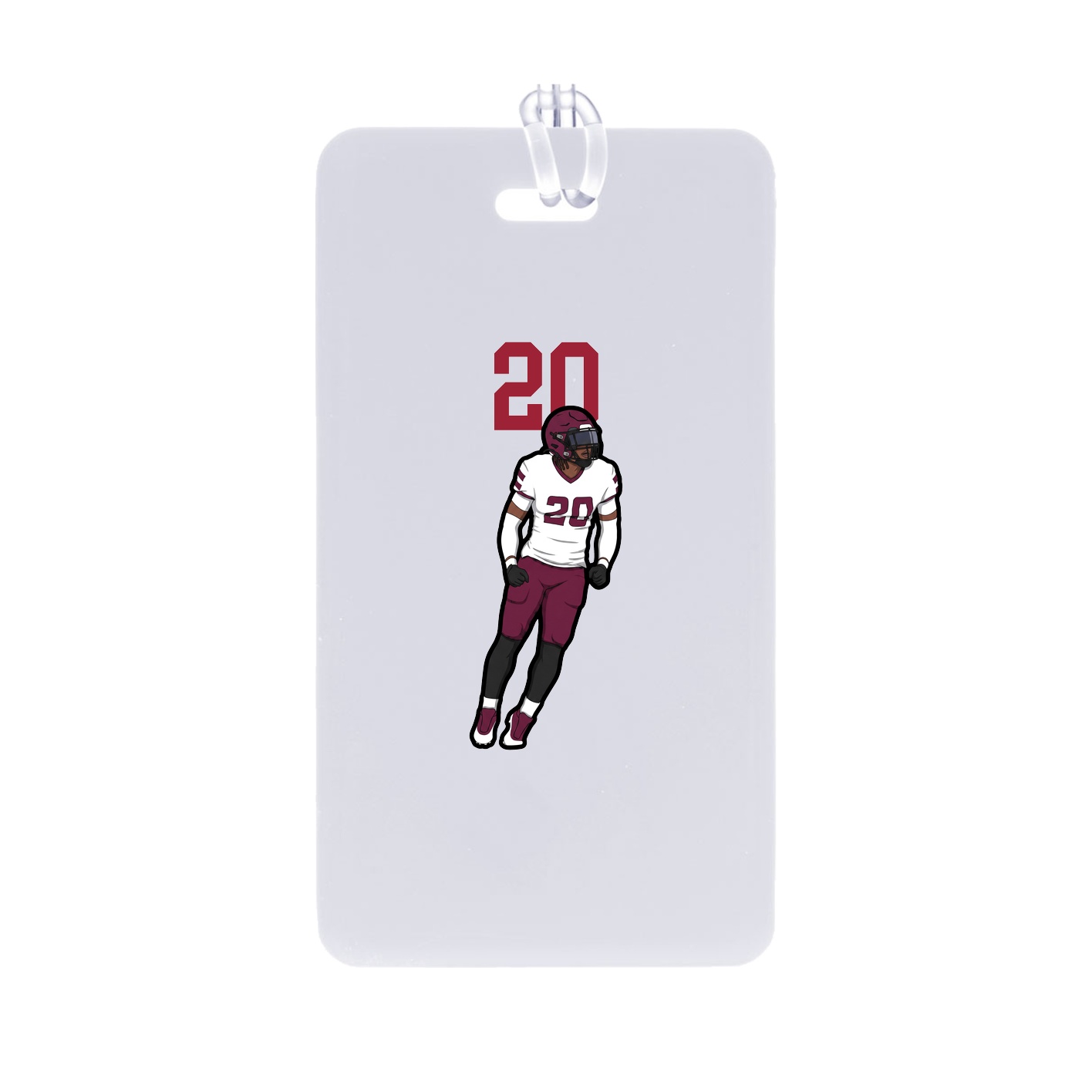 Bag Tag — Number Top in Classic
