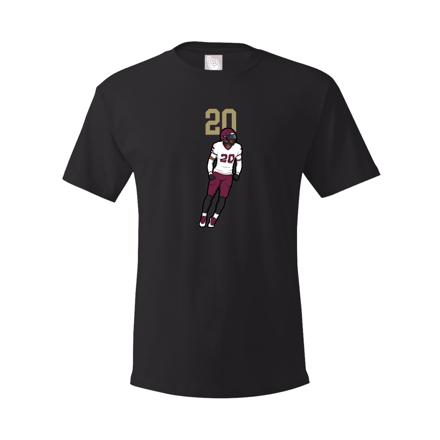Tee — Number Top in Black