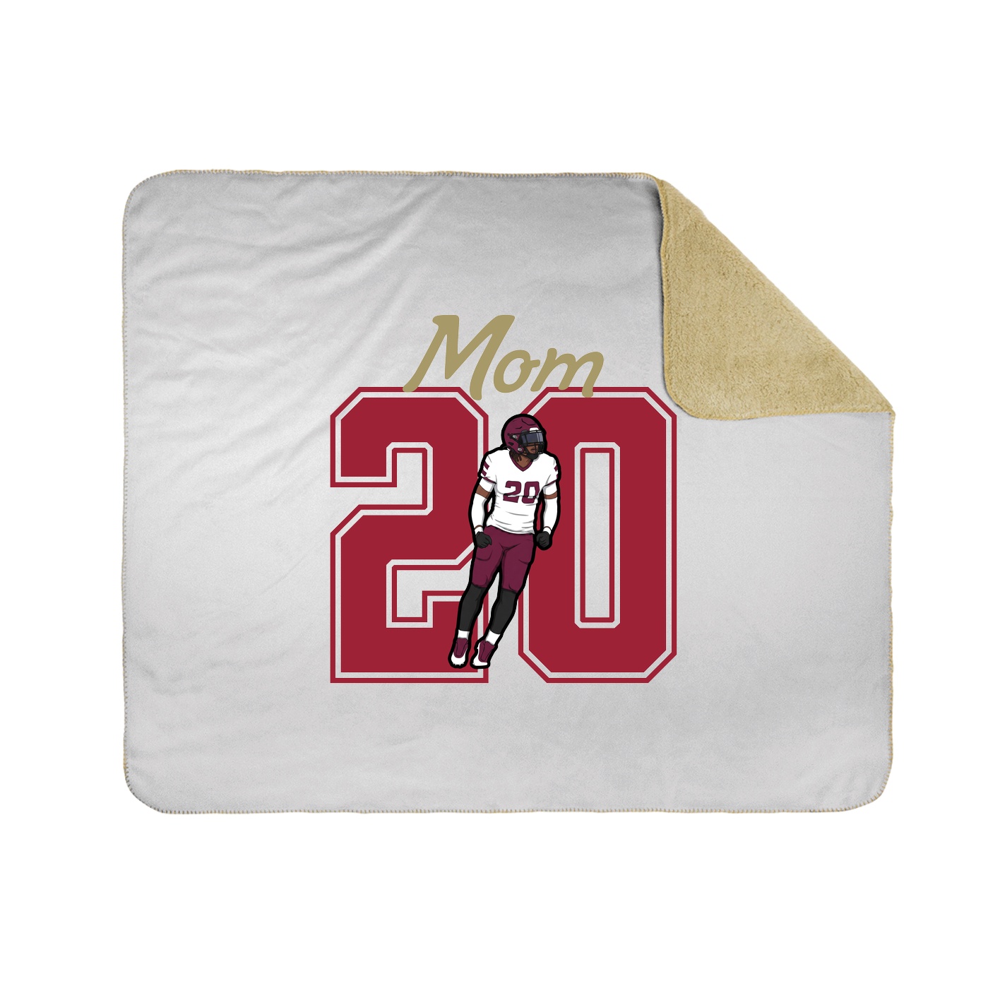 Throw Blanket — Mothers Day Shirsey in White